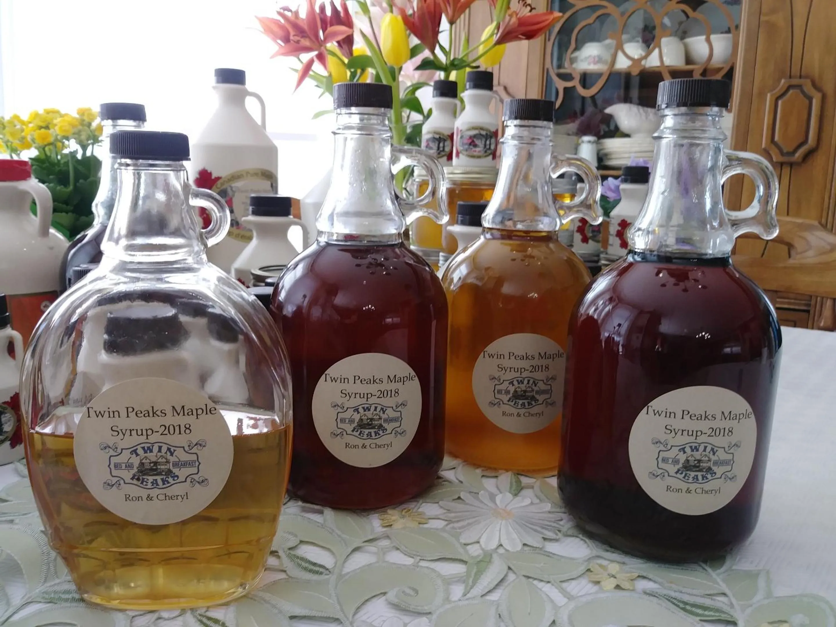 Food and drinks in Twin Peaks B&B