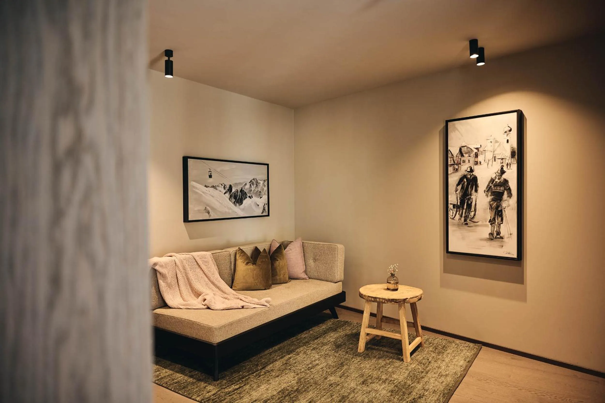 Living room in Ullrhaus - ST ANTON 4 Star Superior