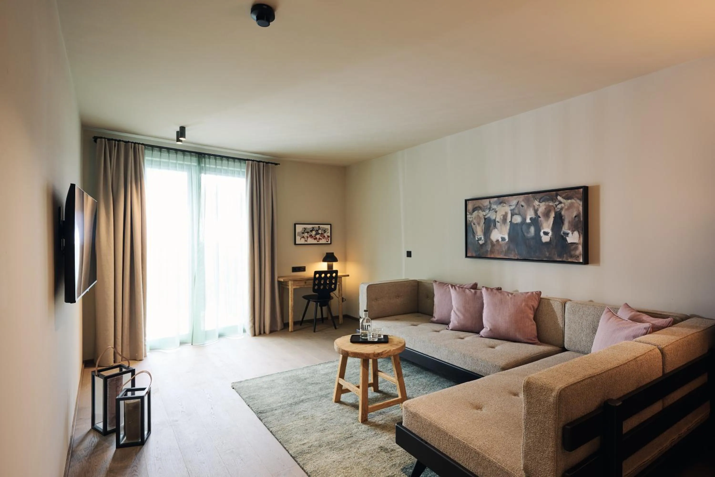 Living room in Ullrhaus - ST ANTON 4 Star Superior