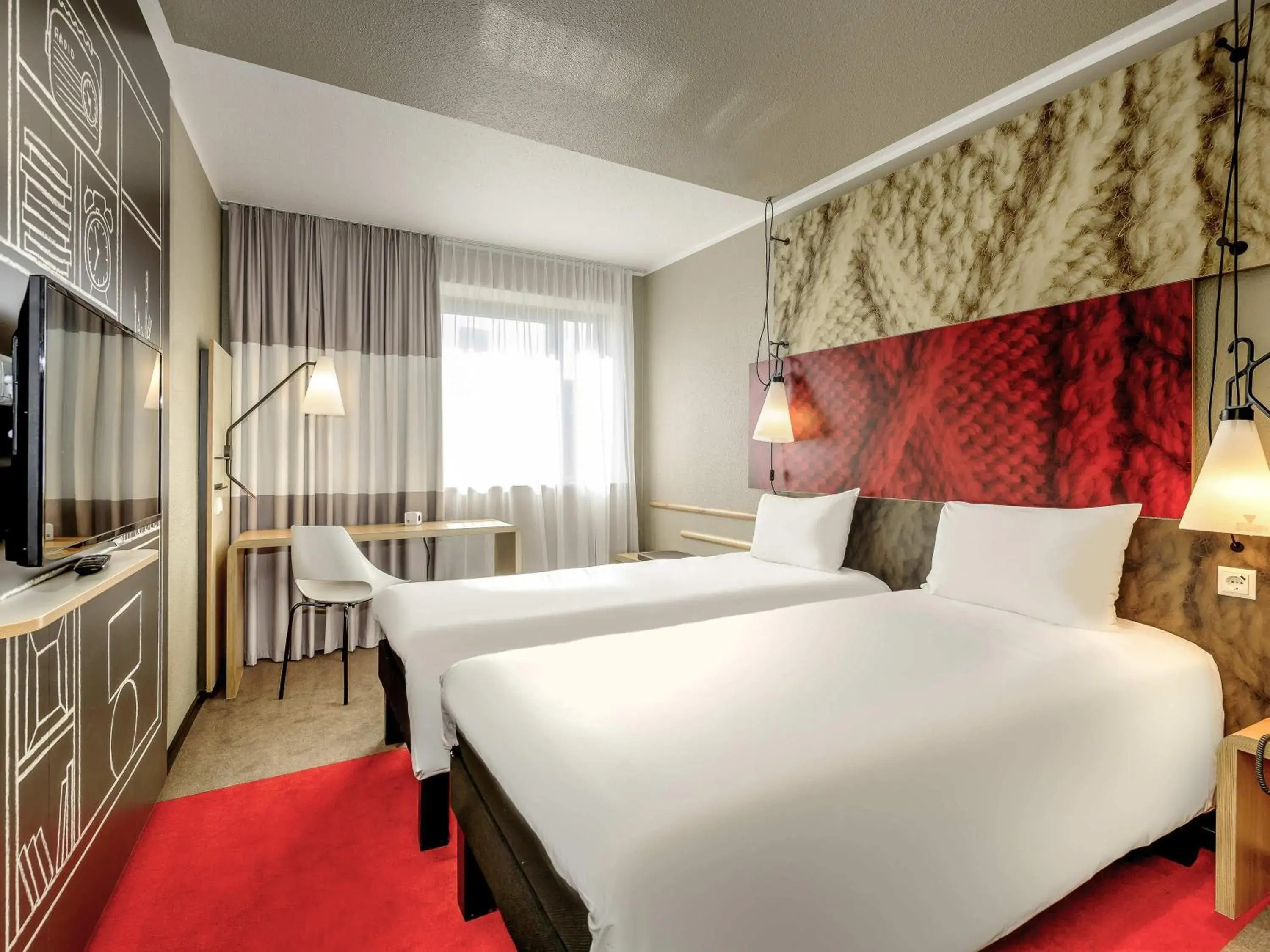 Standard Twin Room in ibis Berlin Mitte Standard Twin Room in ibis Berlin Mitte