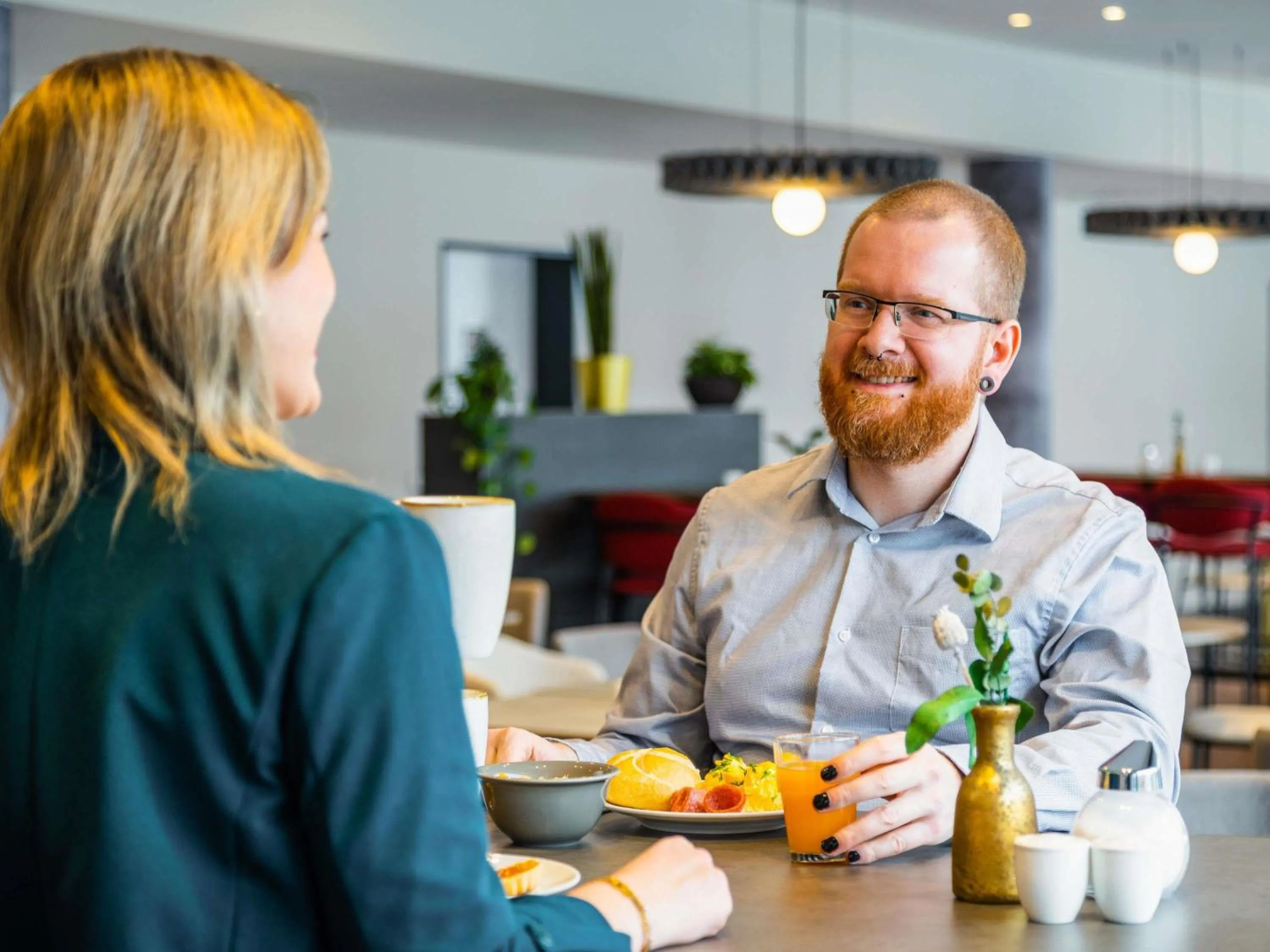 Breakfast in ibis Berlin Mitte