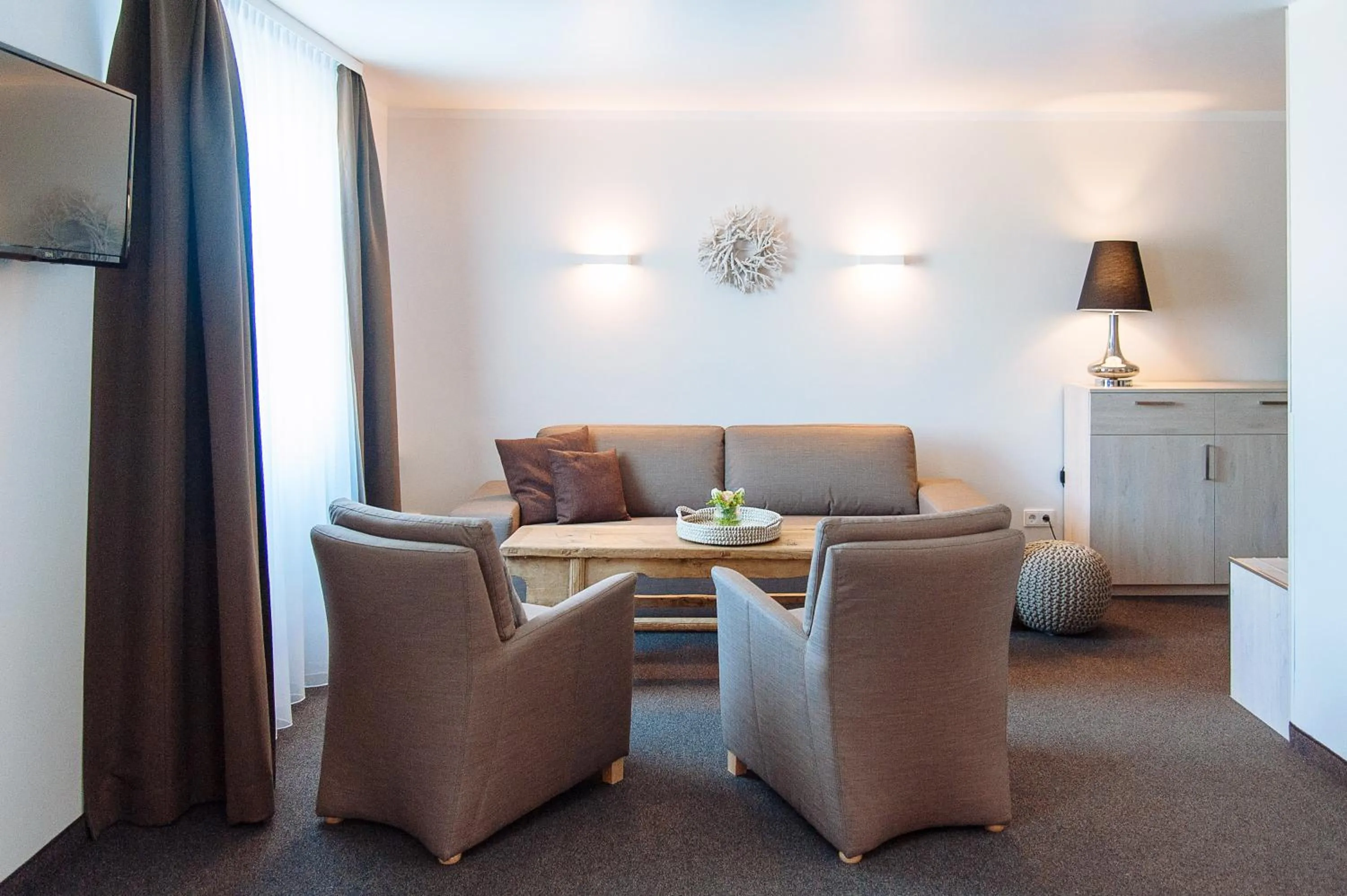 Living room in Landhotel Potsdam