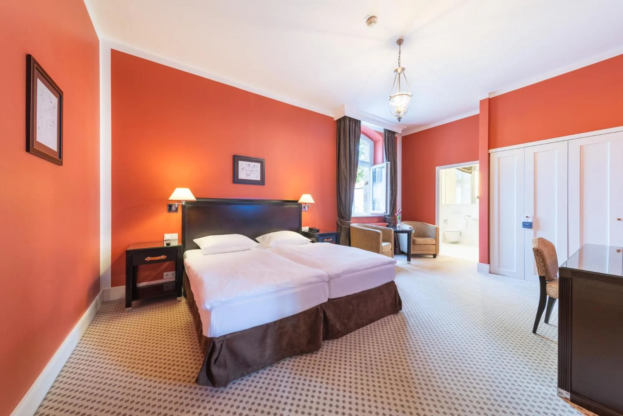 Bed in Gräflicher Park Health & Balance Resort