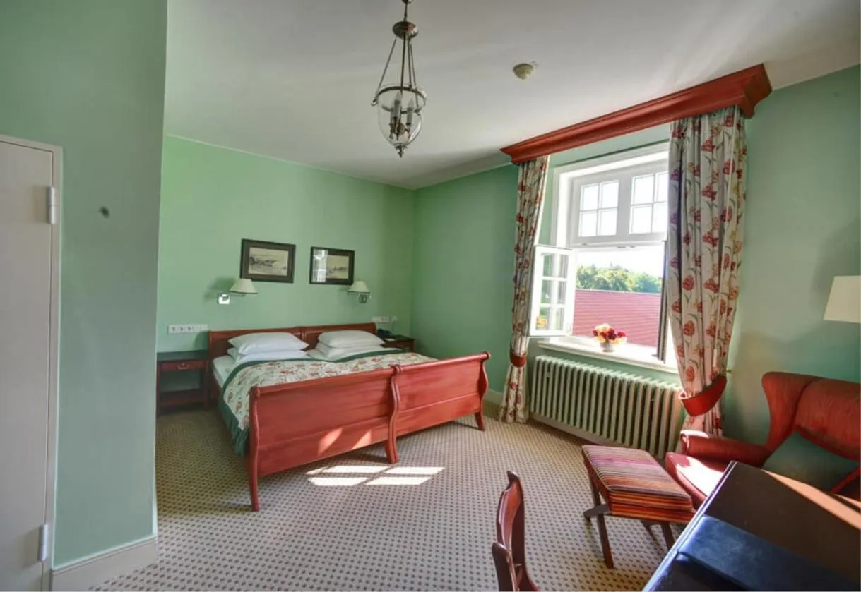 Bed in Gräflicher Park Health & Balance Resort