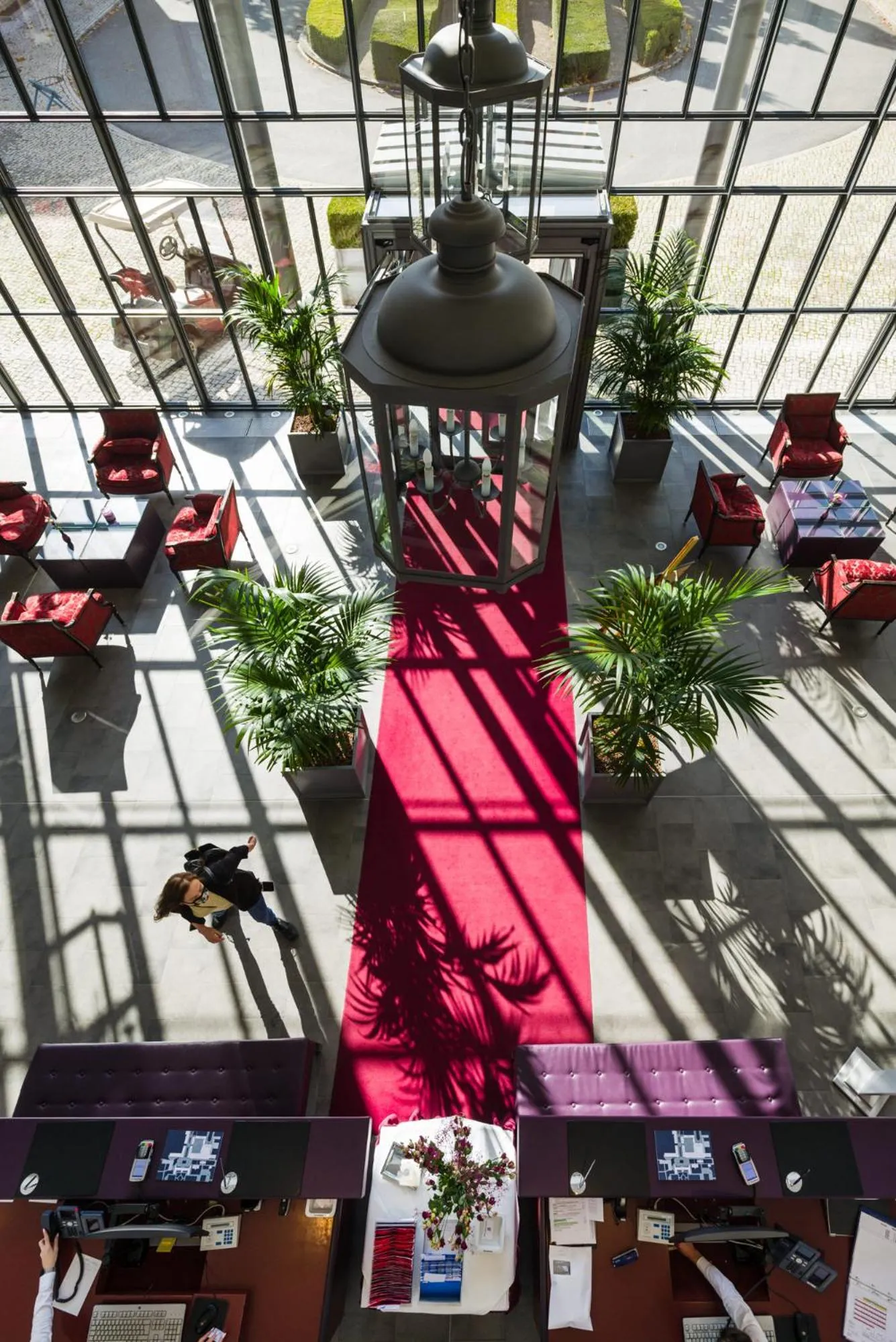 Lobby or reception in Gräflicher Park Health & Balance Resort