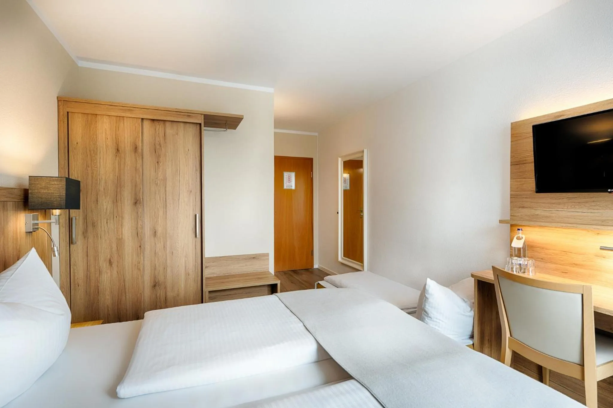 Bed in Businesshotel Berlin