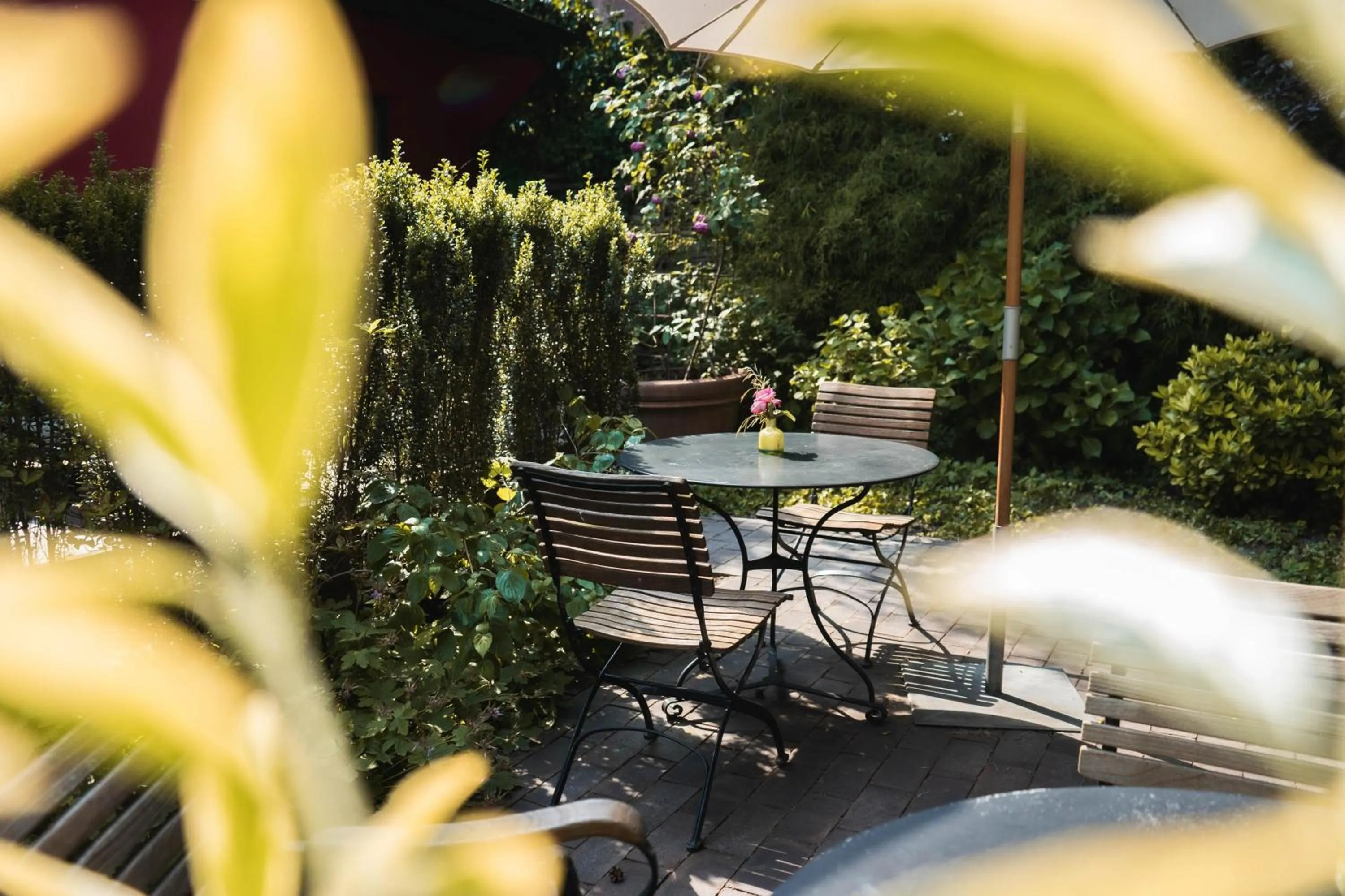 Garden in Hotel Wedina an der Alster