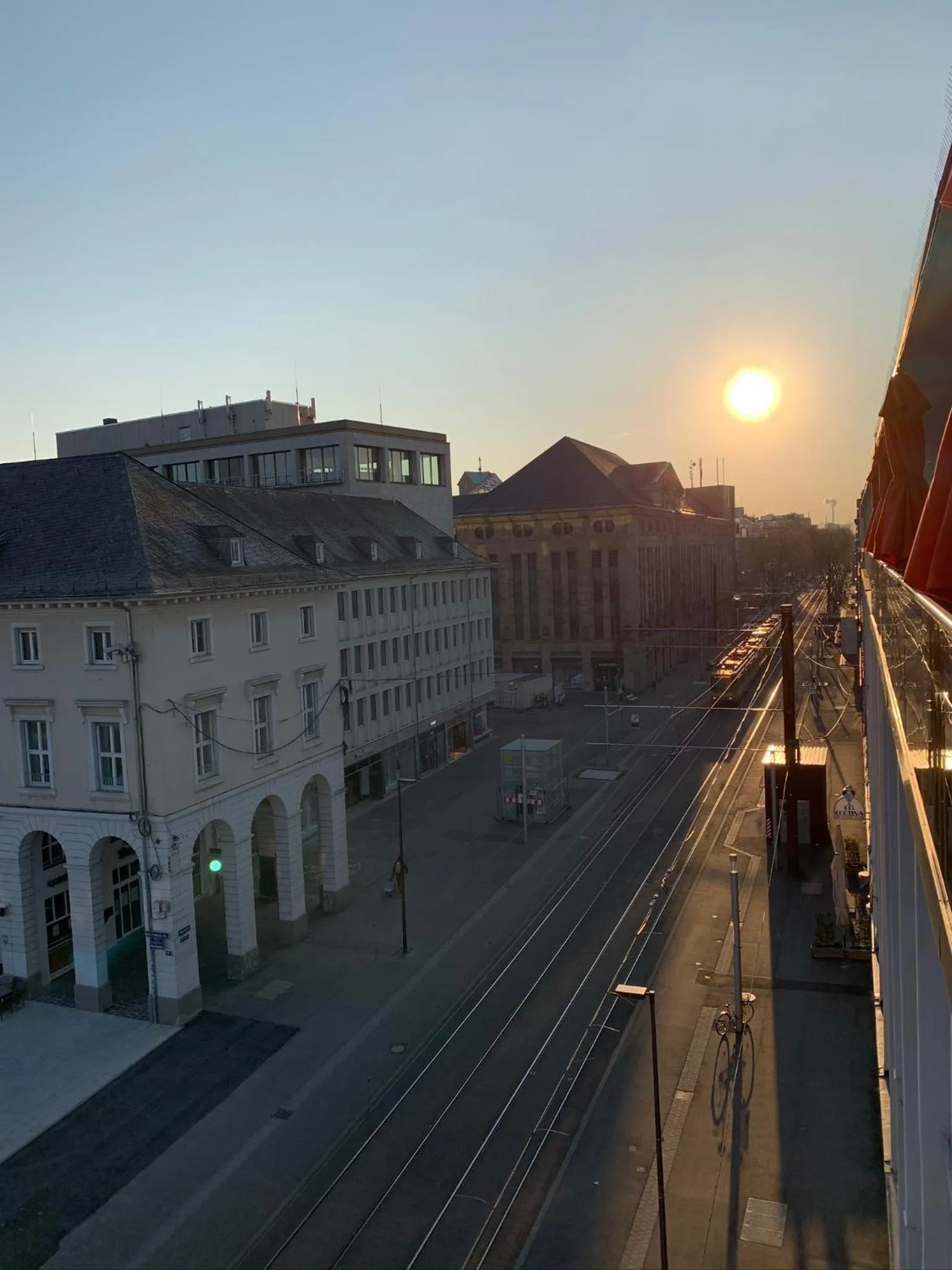 City view in Hotel Am Markt