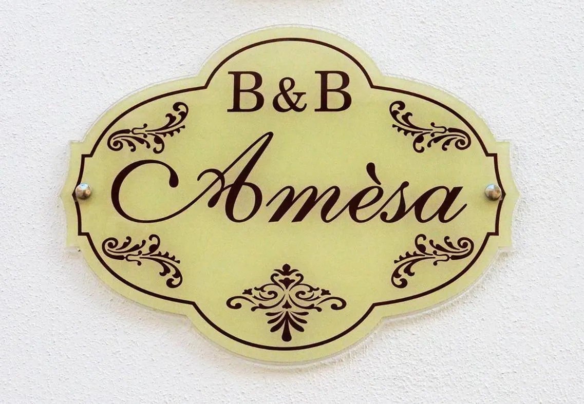 Logo/Certificate/Sign in B&B Amèsa