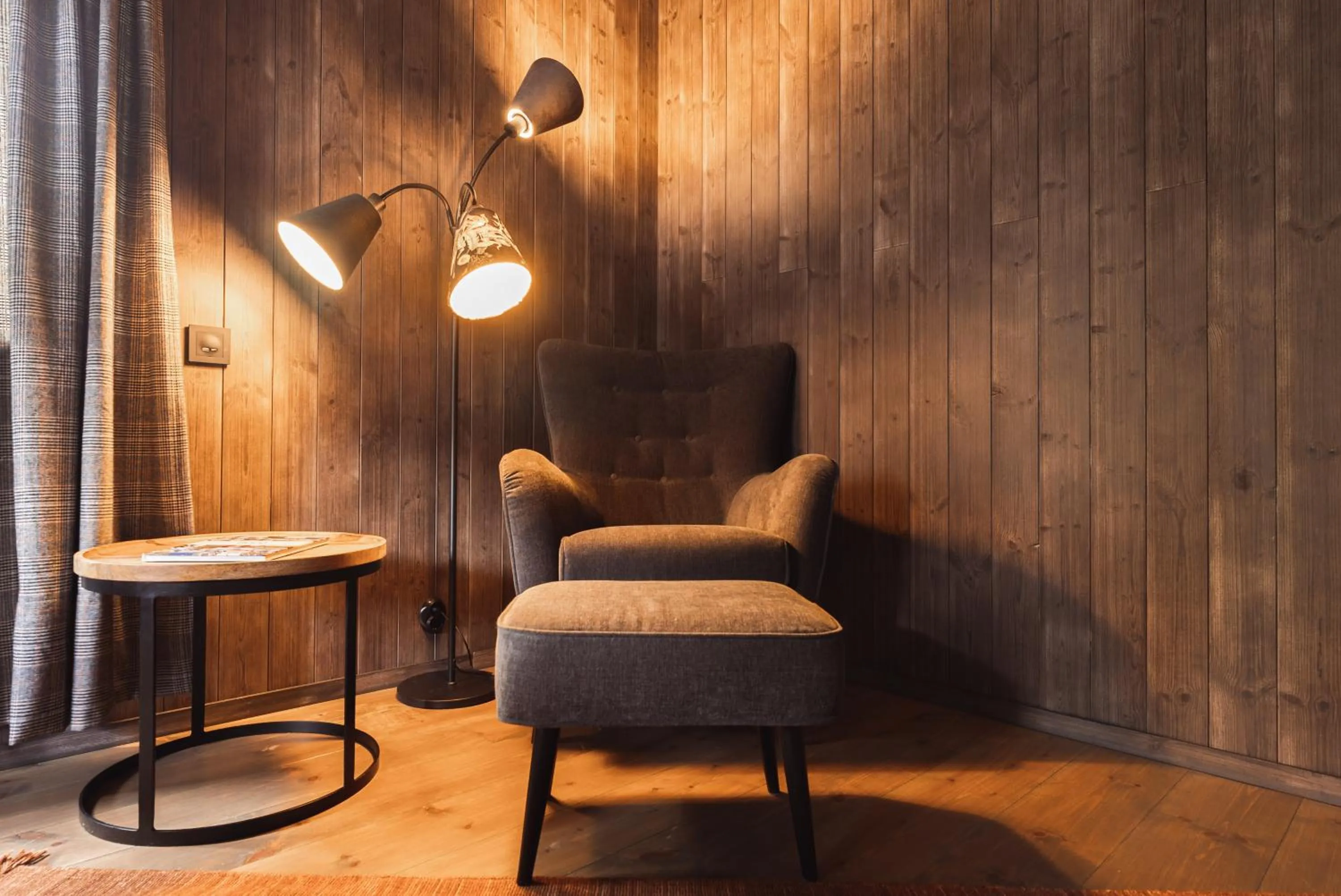 Seating area in Gulbrakka Basecamp