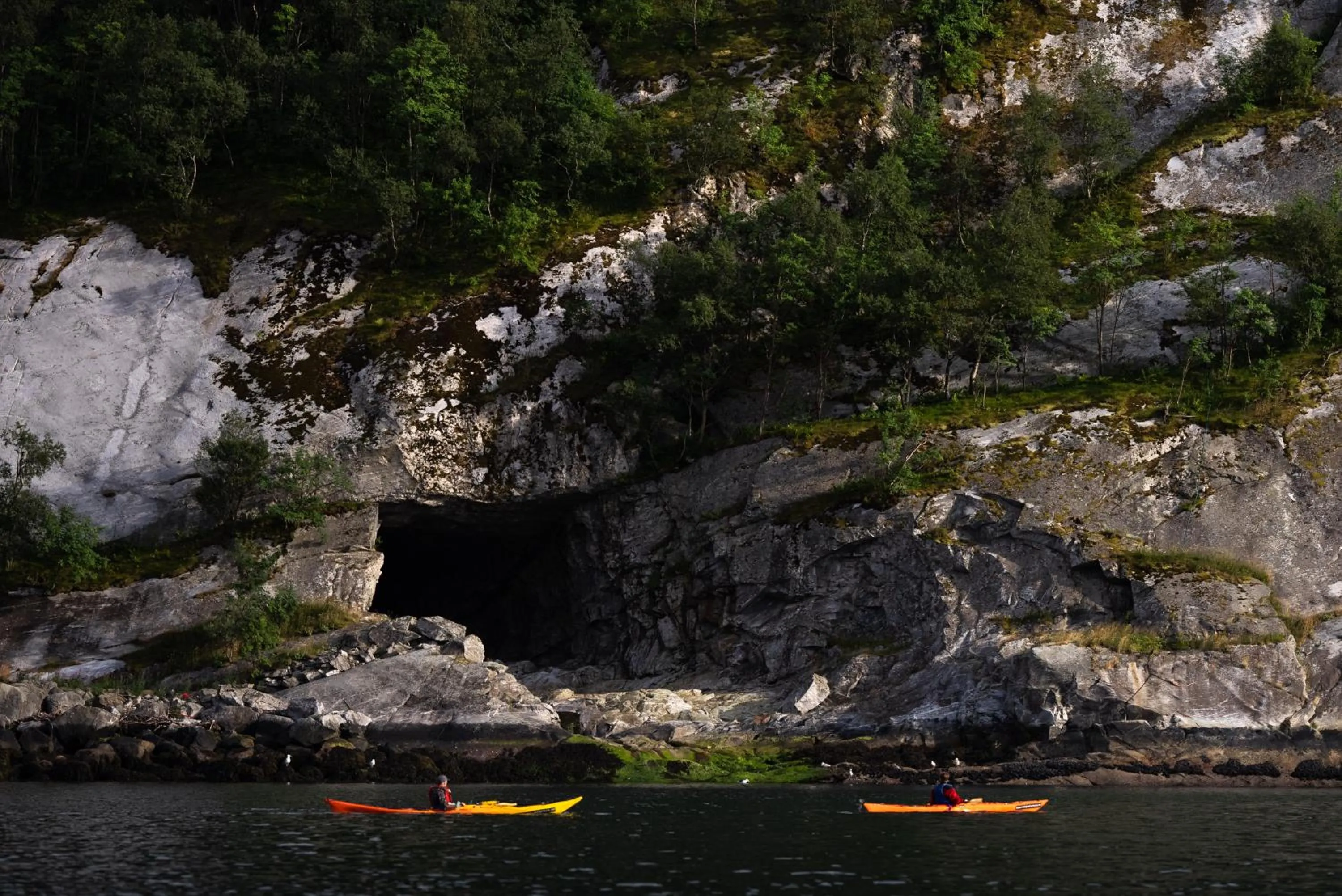 Natural landscape in Gulbrakka Basecamp