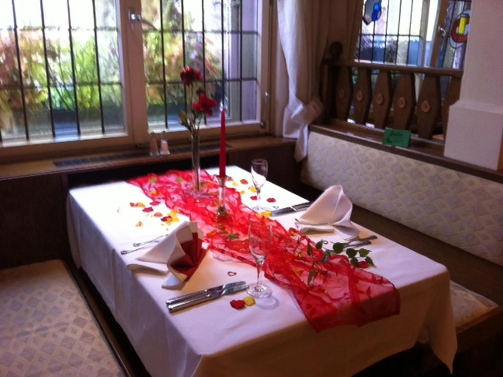 Restaurant/places to eat in Hotel Die Post