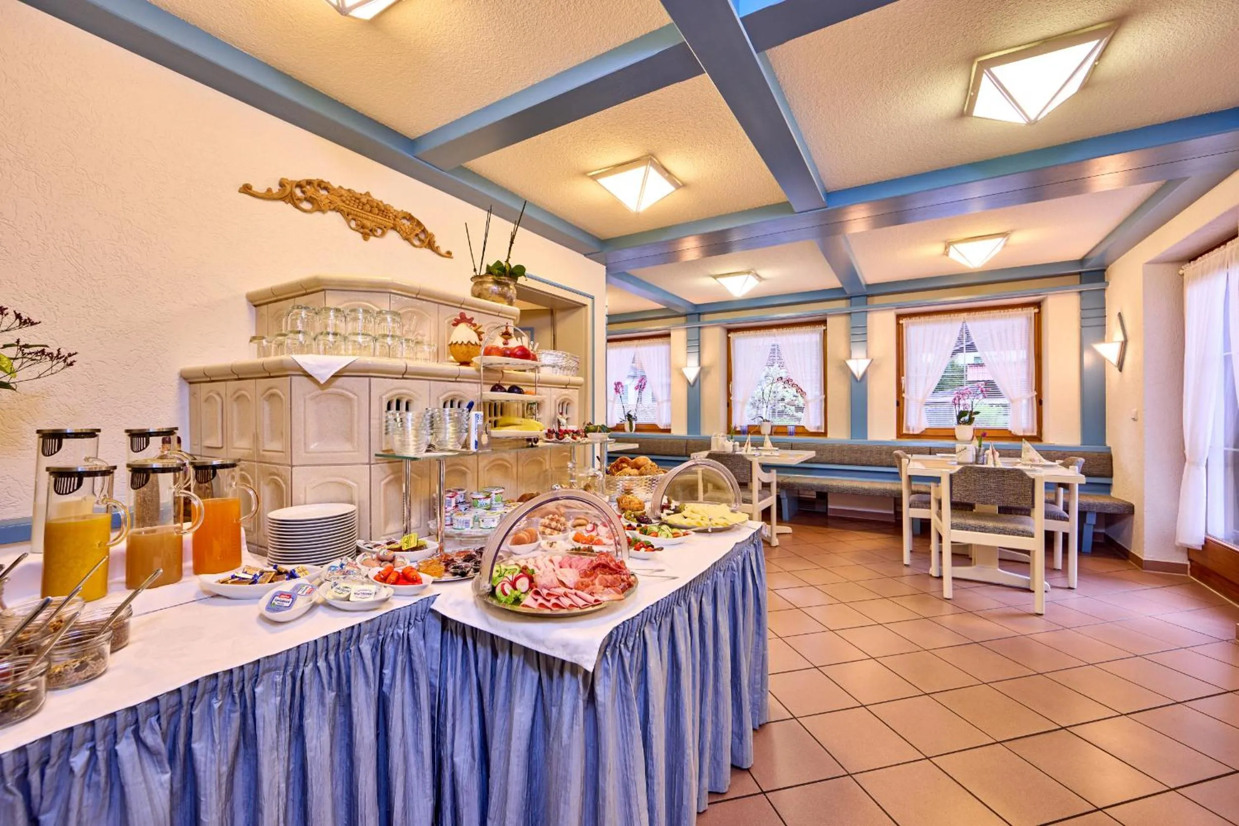 Buffet breakfast in Hotel Antonia