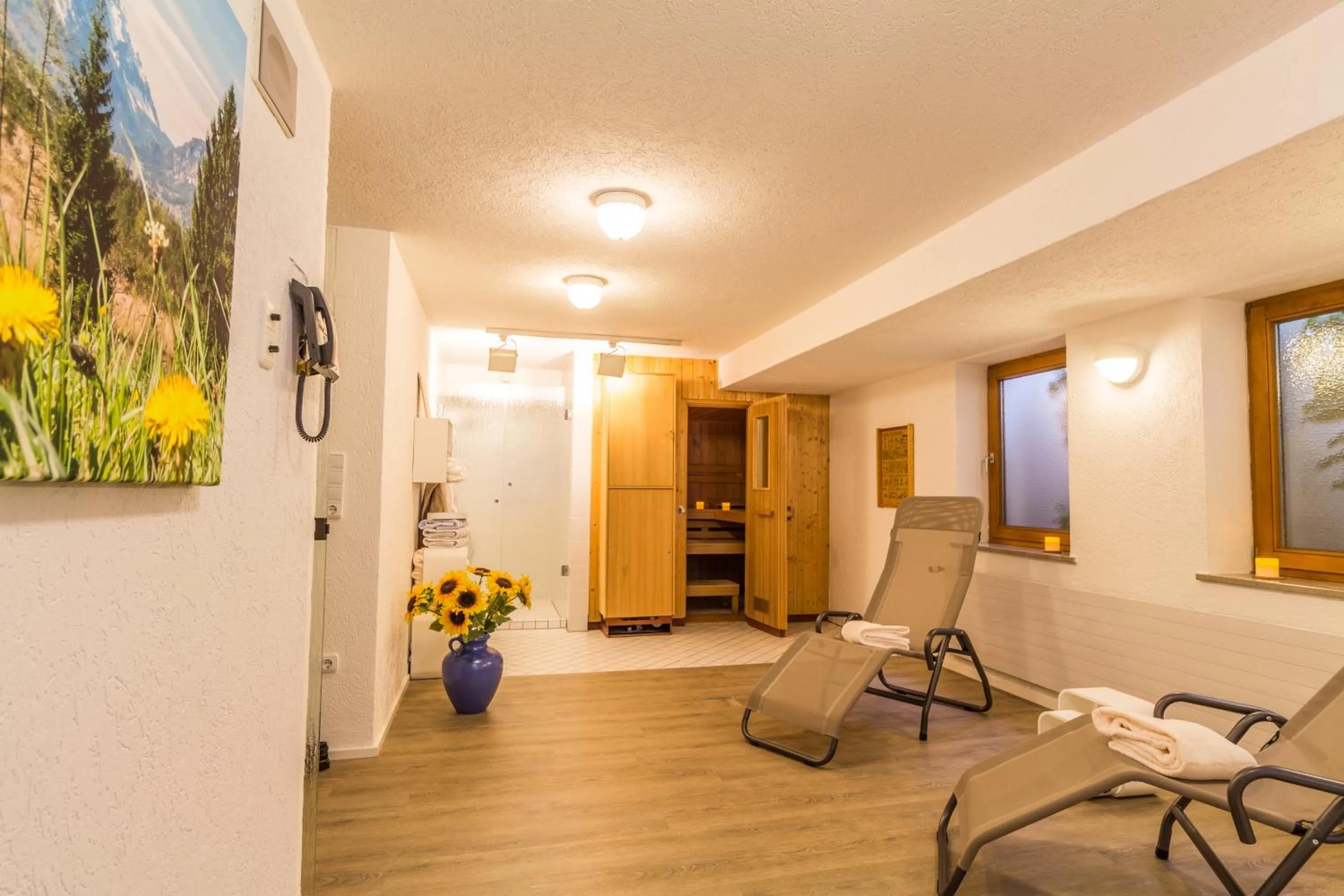 Sauna in Hotel Antonia