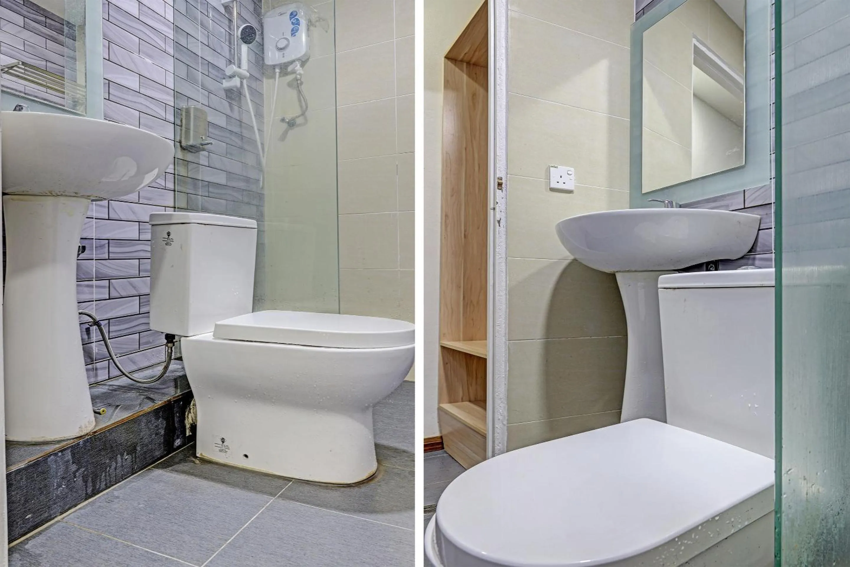 Bathroom in Hotel O 69 Room 4 Stay