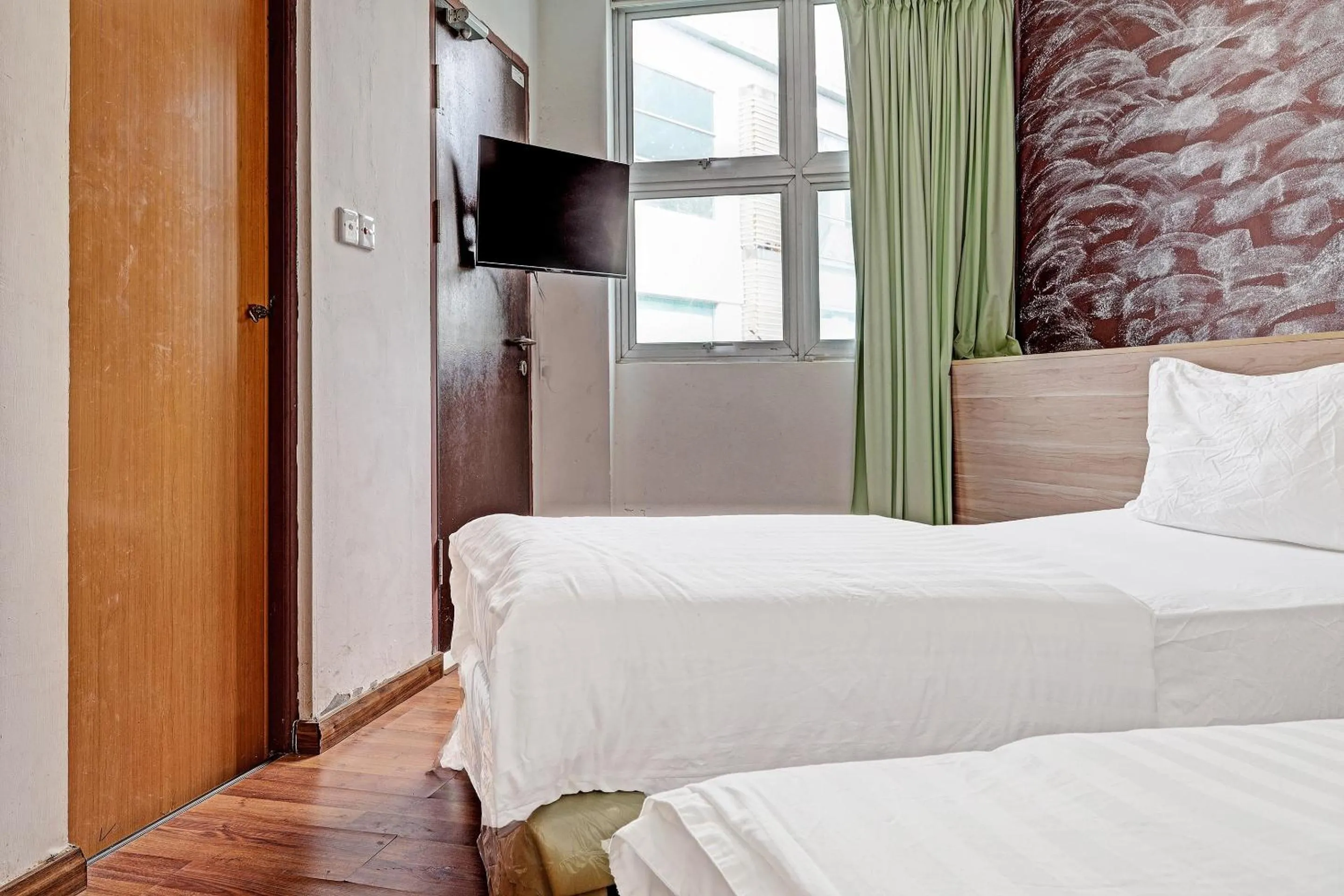 Bedroom, Bed in Hotel O 69 Room 4 Stay