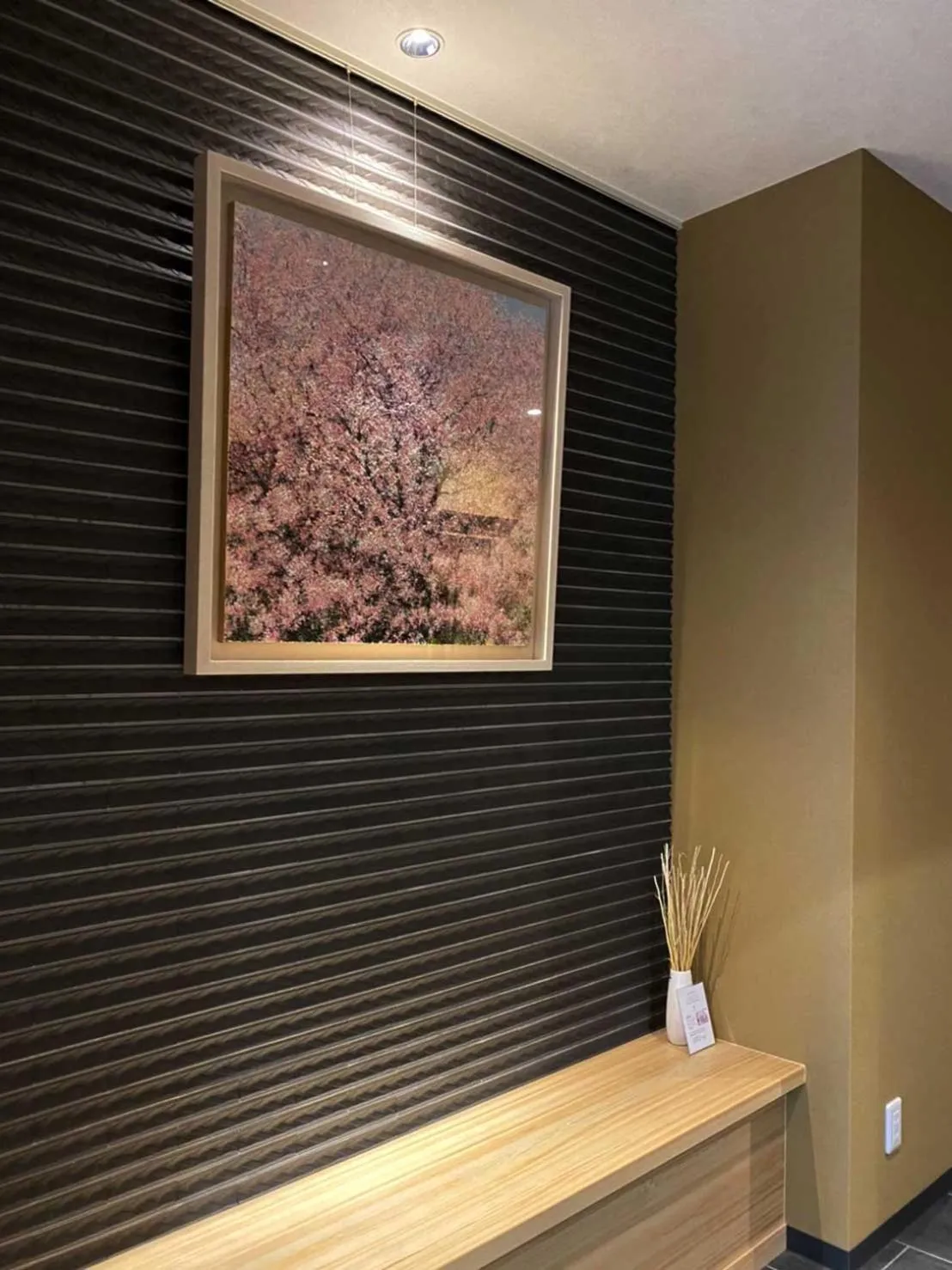 Decorative detail in HOTEL CLA-SS HIROSHIMA-OZU