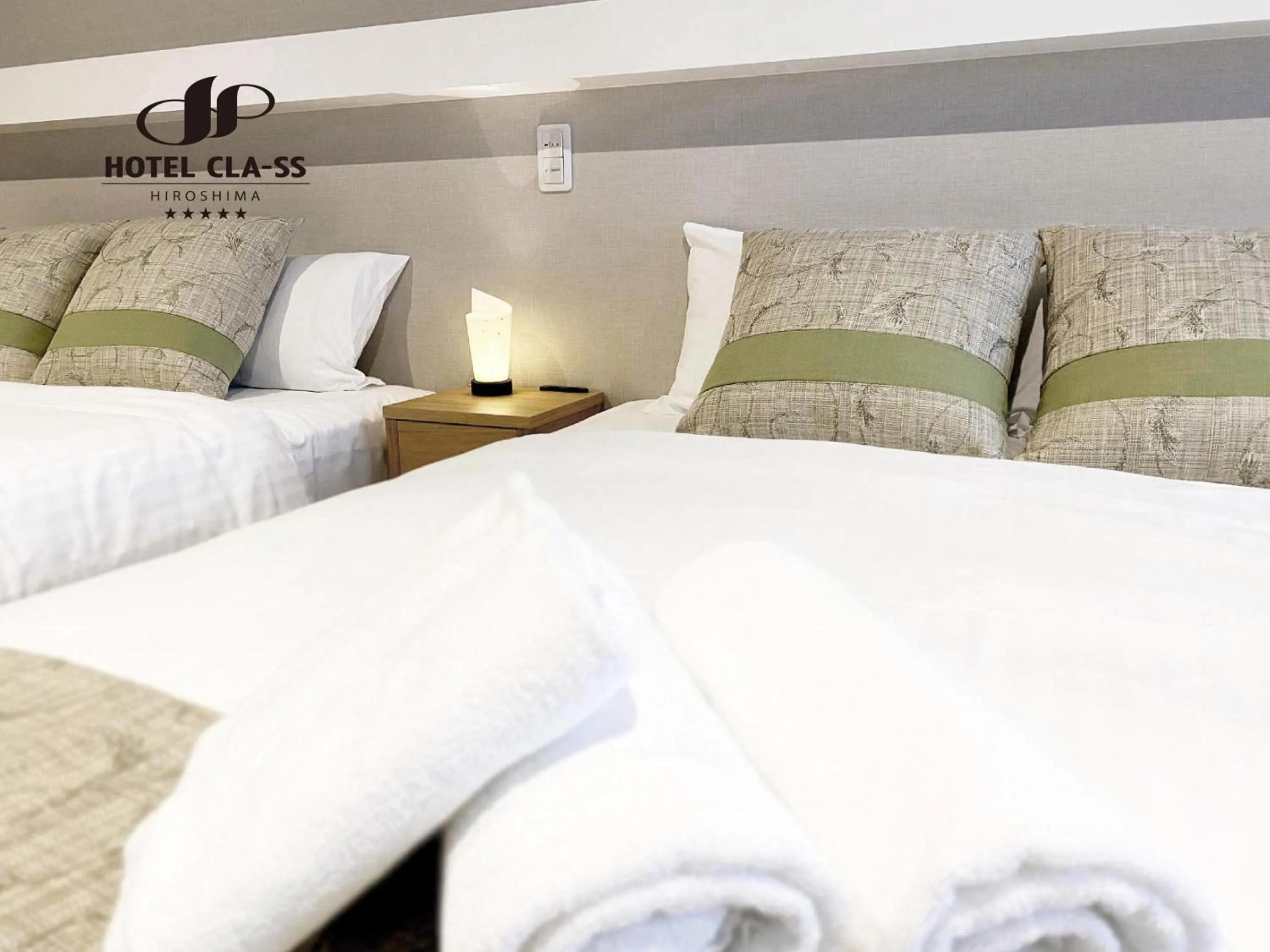 Bed in HOTEL CLA-SS HIROSHIMA-OZU