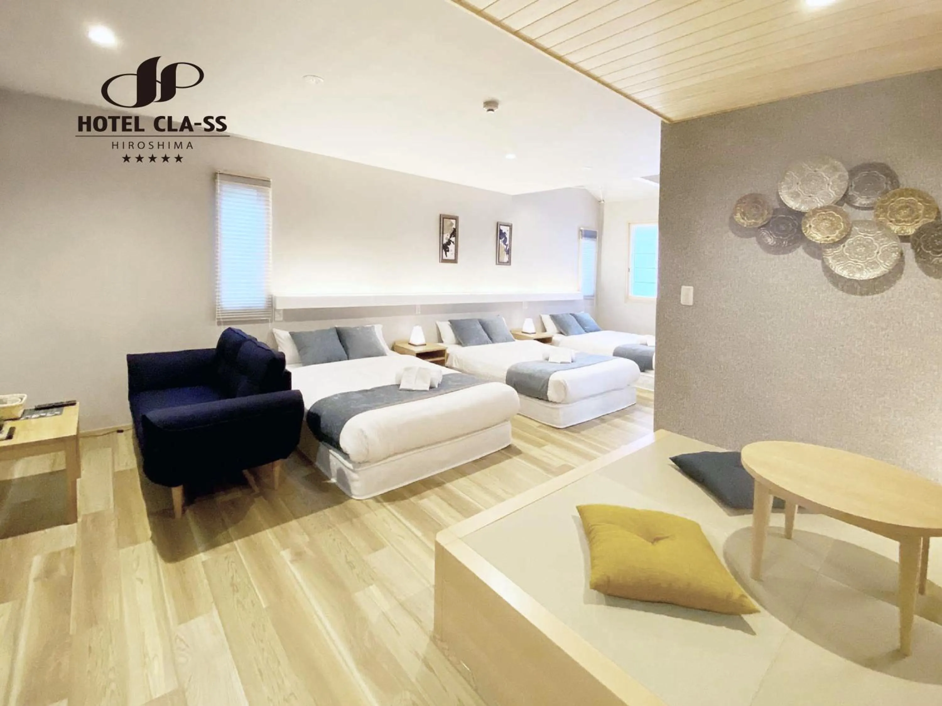 Bed in HOTEL CLA-SS HIROSHIMA-OZU