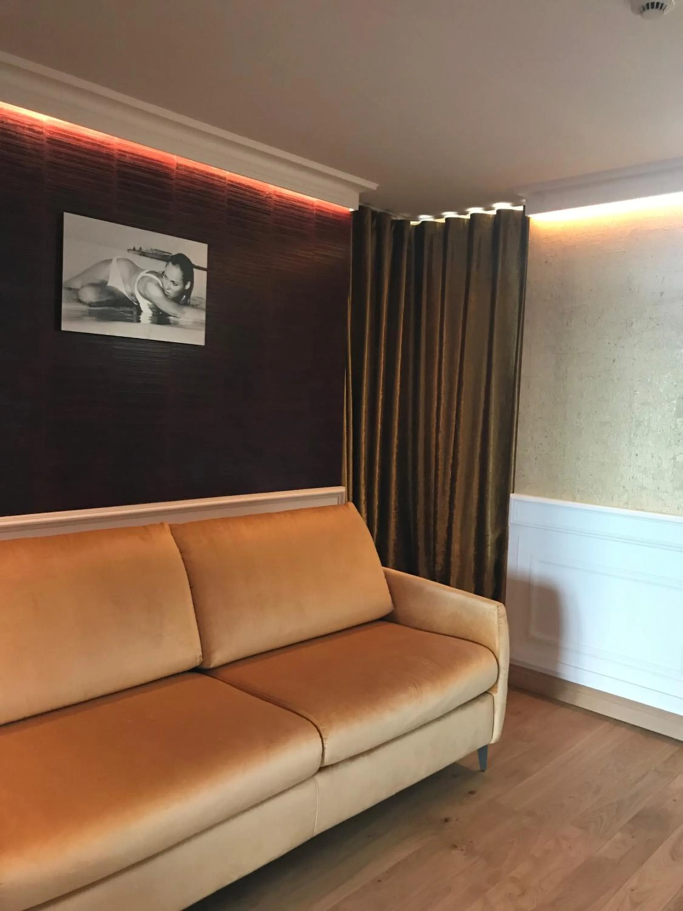 Living room in Hôtel Merveilleux Côté Mer