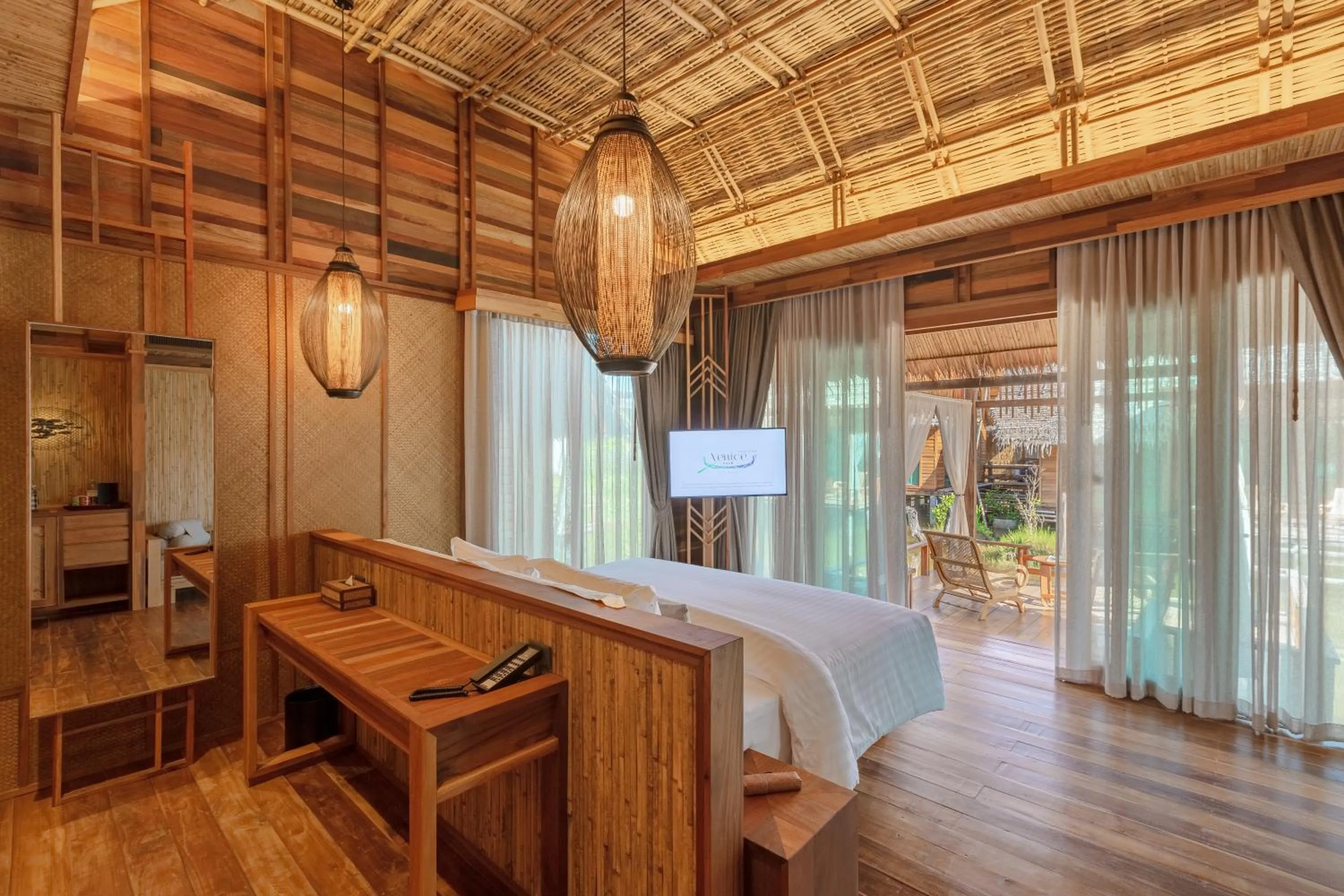 TV and multimedia in Venice Krabi Villa Resort