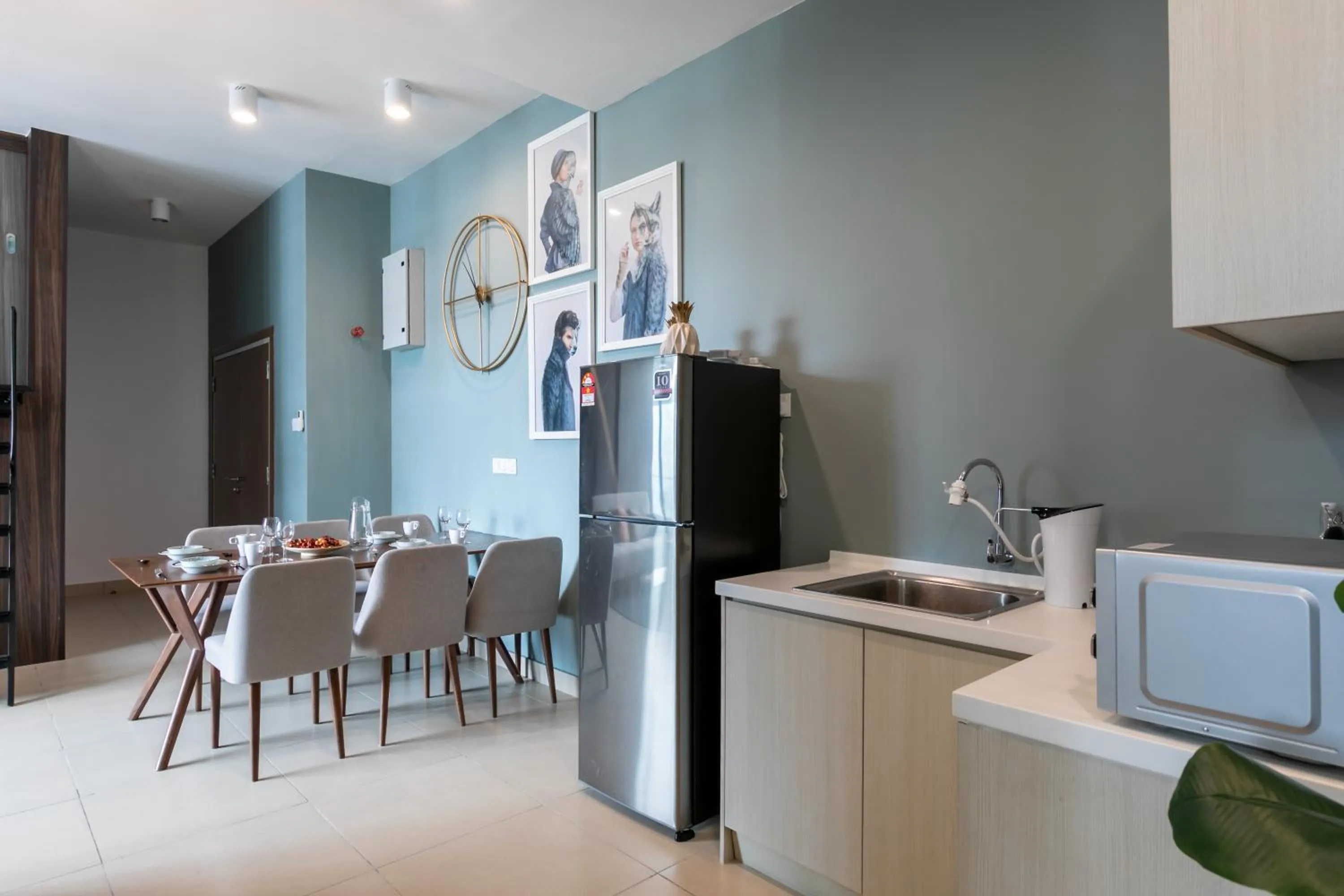 Kitchen or kitchenette in Sky Loft@Midhill Genting Highlands (Free Wi-Fi)