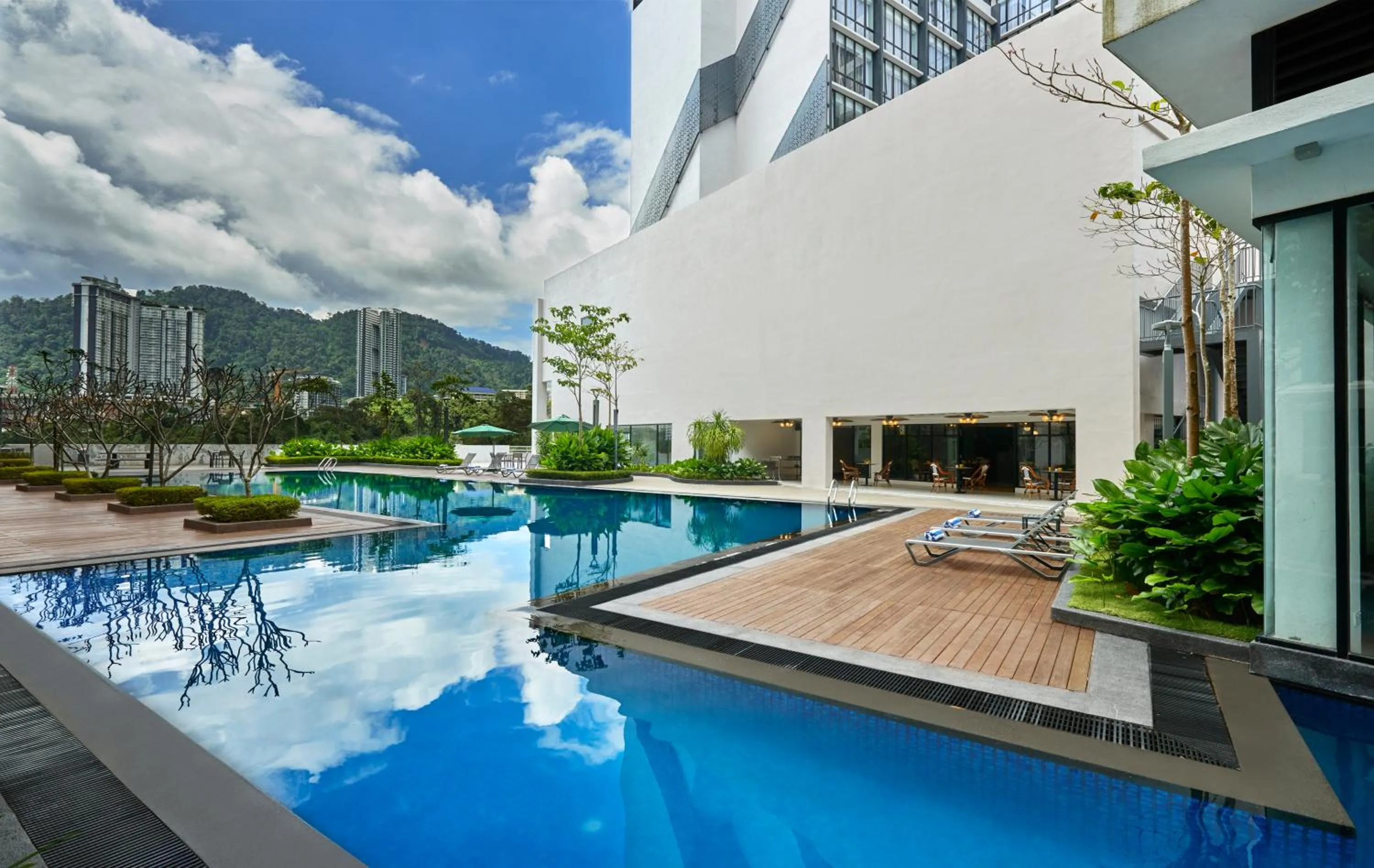 Swimming pool in Sky Loft@Midhill Genting Highlands (Free Wi-Fi)