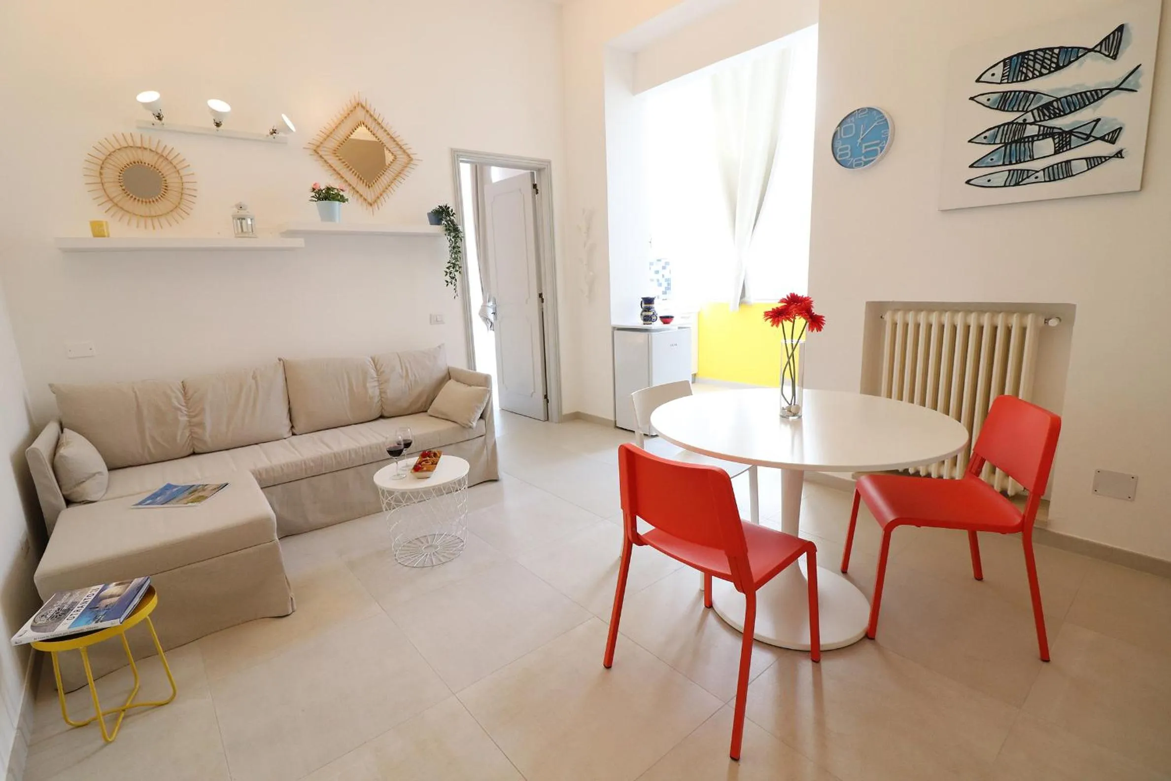 Restaurant/places to eat, Seating Area in Casa Vacanze aura a Otranto 4 posti