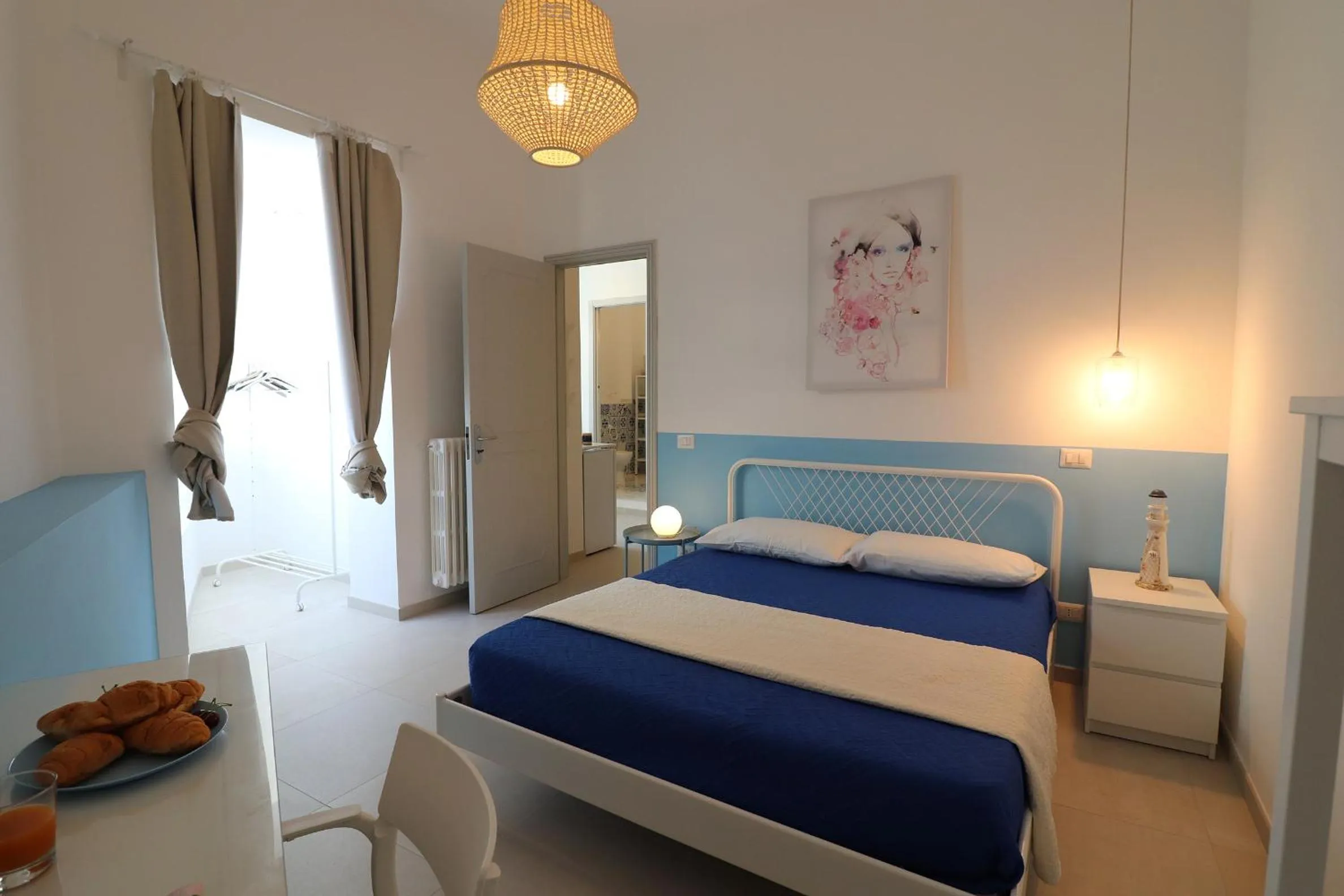 Bedroom in Casa Vacanze aura a Otranto 4 posti