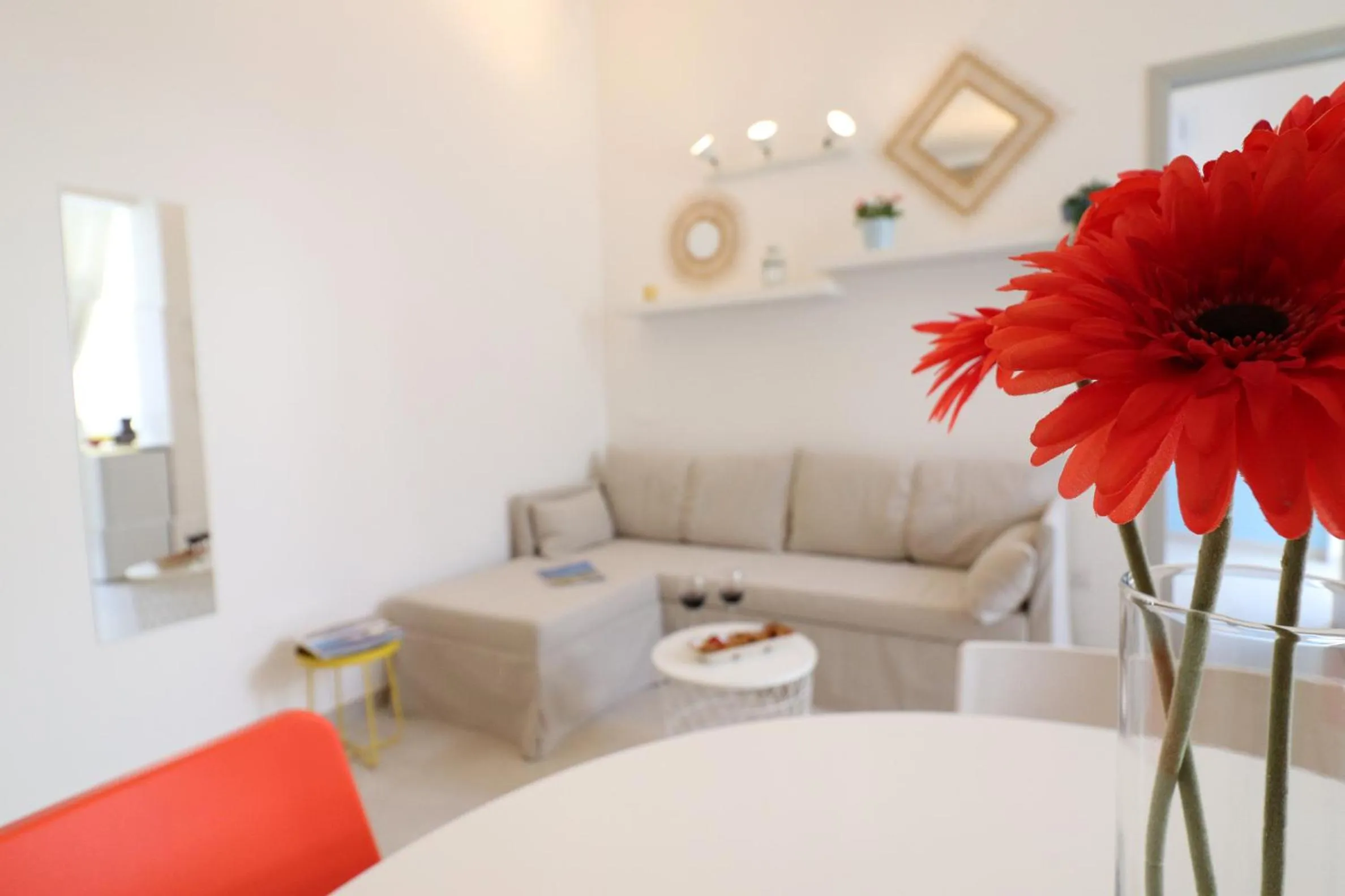 Bedroom, Seating Area in Casa Vacanze aura a Otranto 4 posti