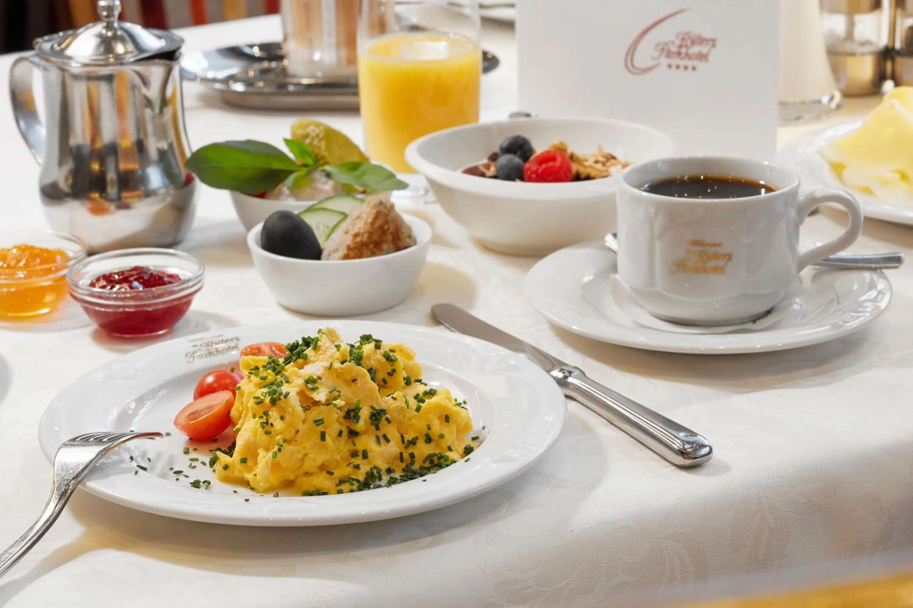 Food close-up in Rüters Parkhotel