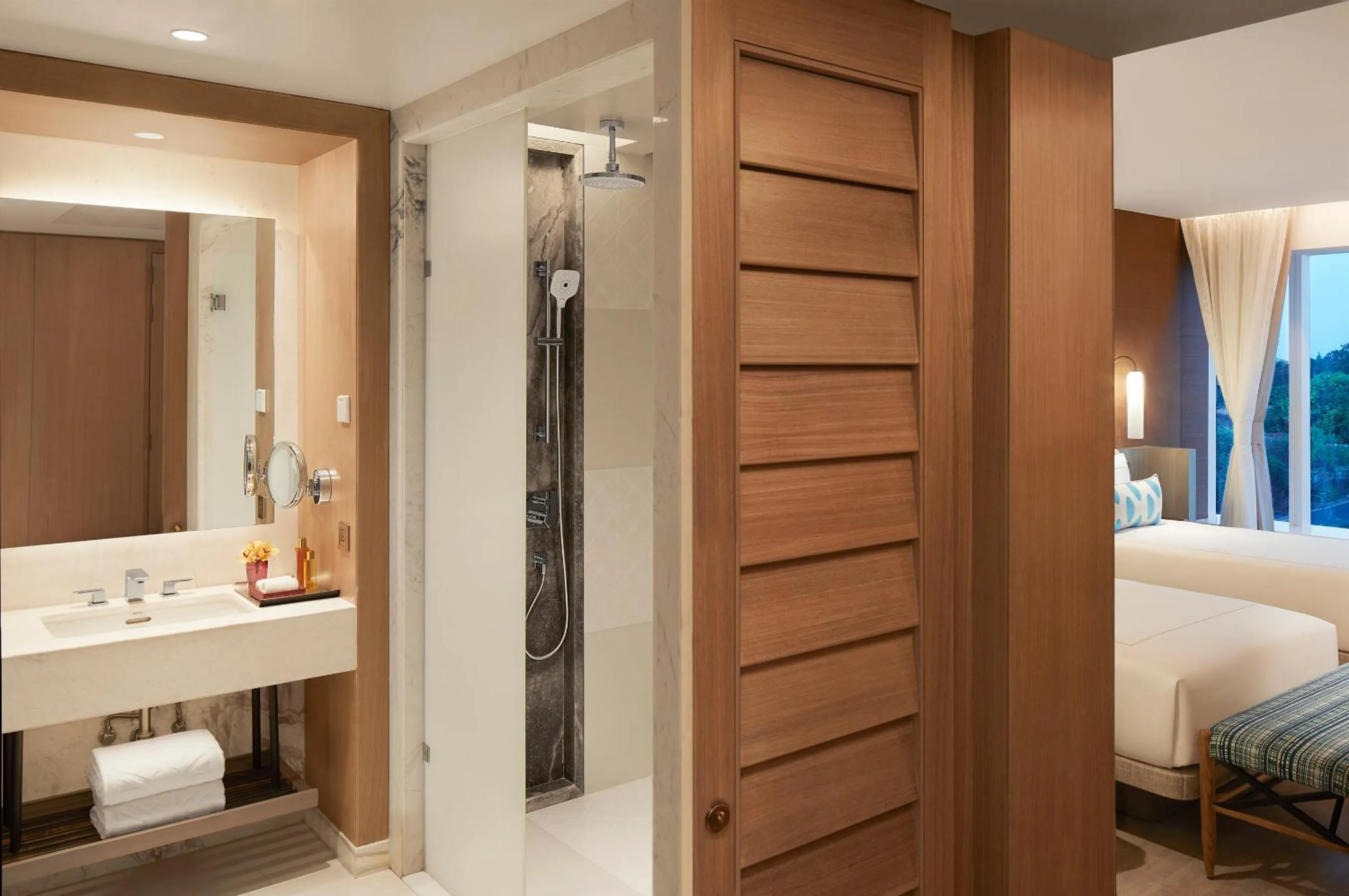 Bathroom in Taj Cidade de Goa Horizon, Goa