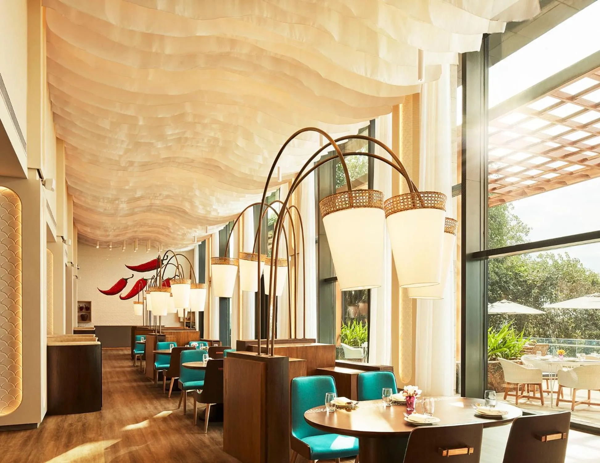 Restaurant/places to eat in Taj Cidade de Goa Horizon, Goa