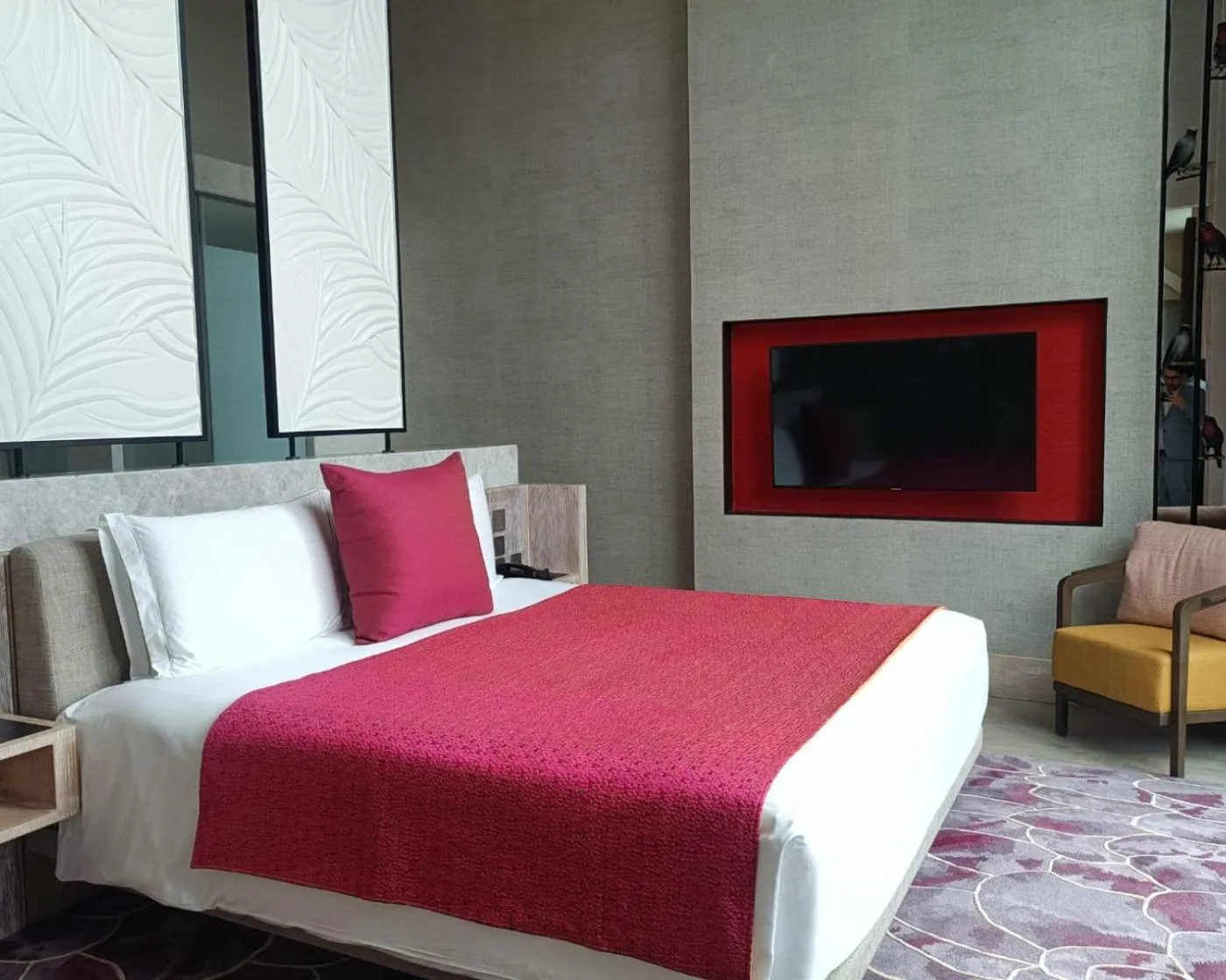 Bedroom, Bed in Taj Cidade de Goa Horizon, Goa