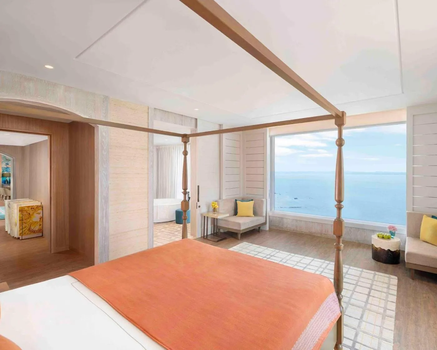 Bedroom, Bed in Taj Cidade de Goa Horizon, Goa