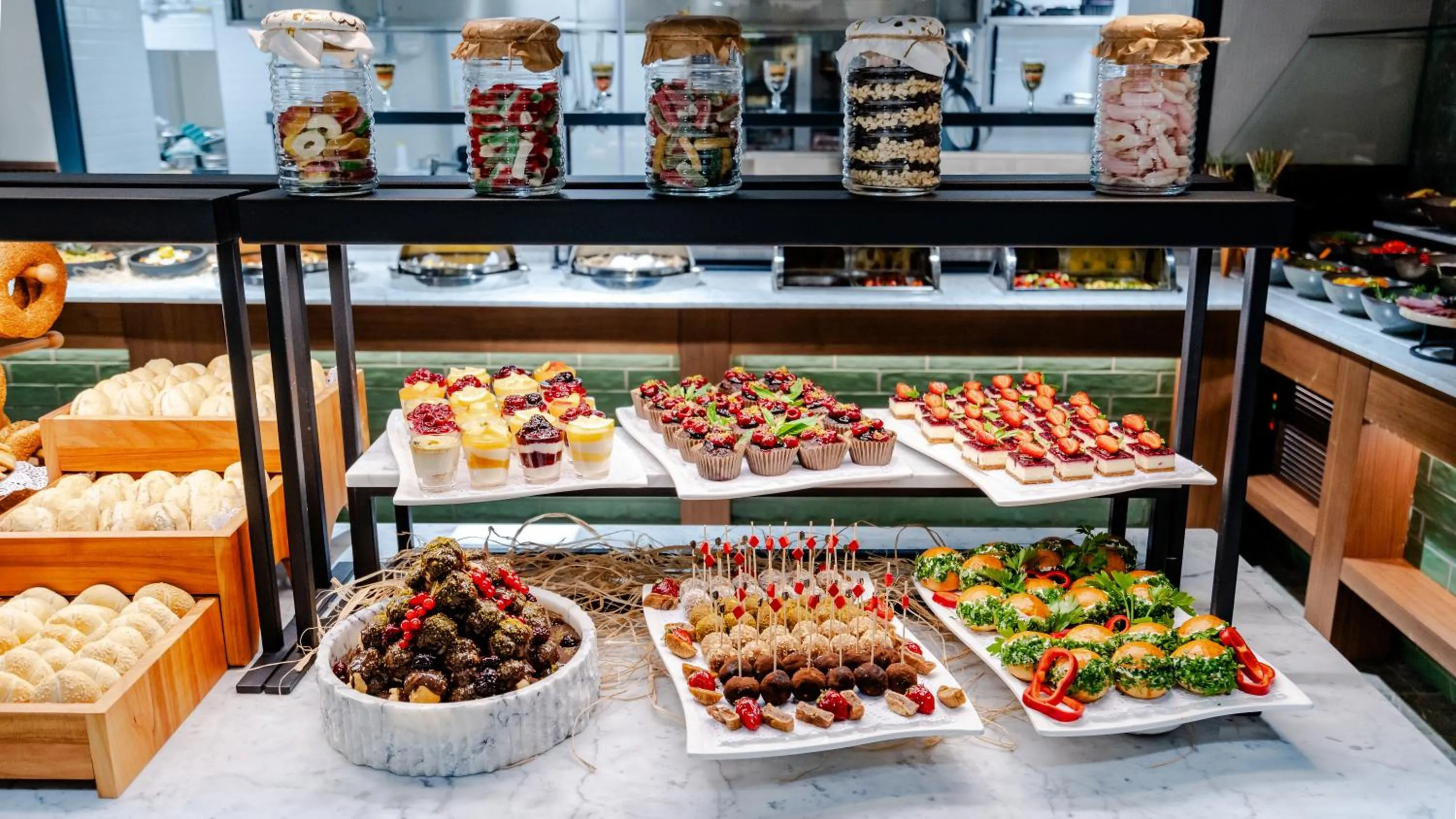 Buffet breakfast in Grand Sirkeci Hotel