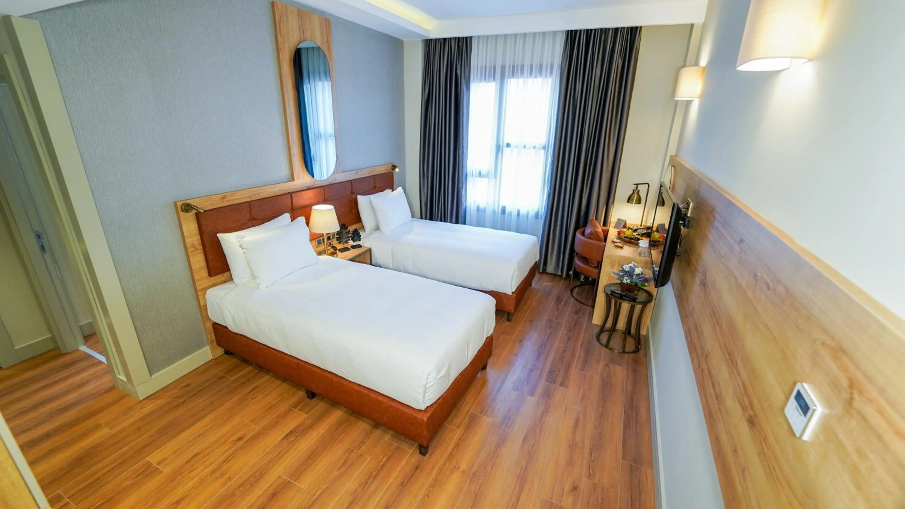 Bed in Grand Sirkeci Hotel