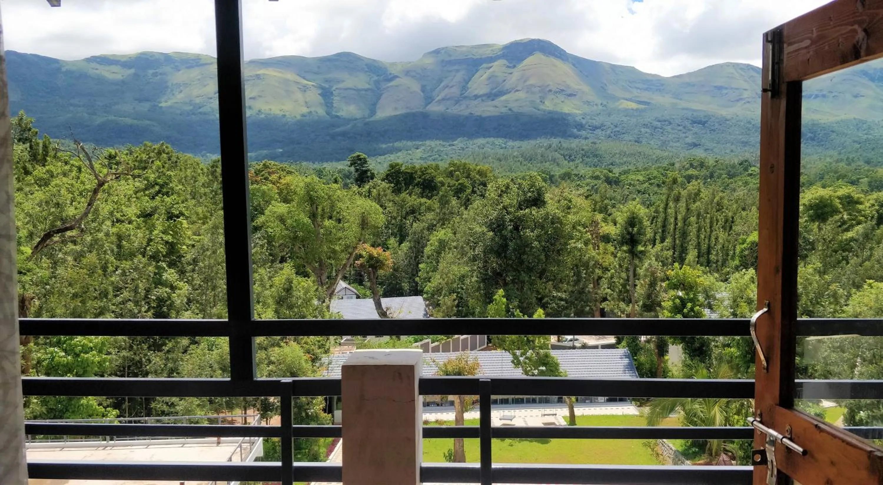Balcony/Terrace in The Blossom Resort - Chikmagalur