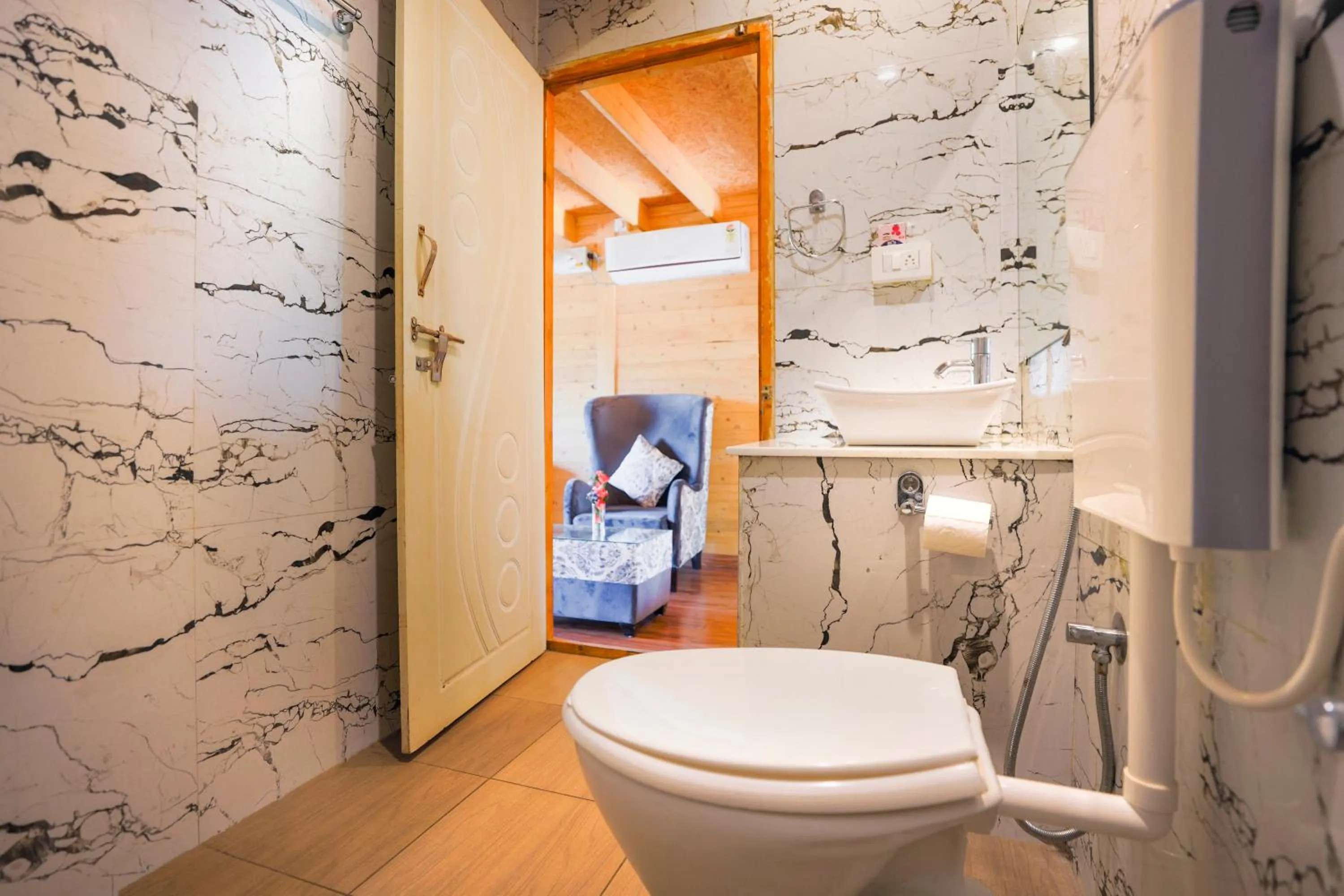 Bathroom in The Blossom Resort - Chikmagalur