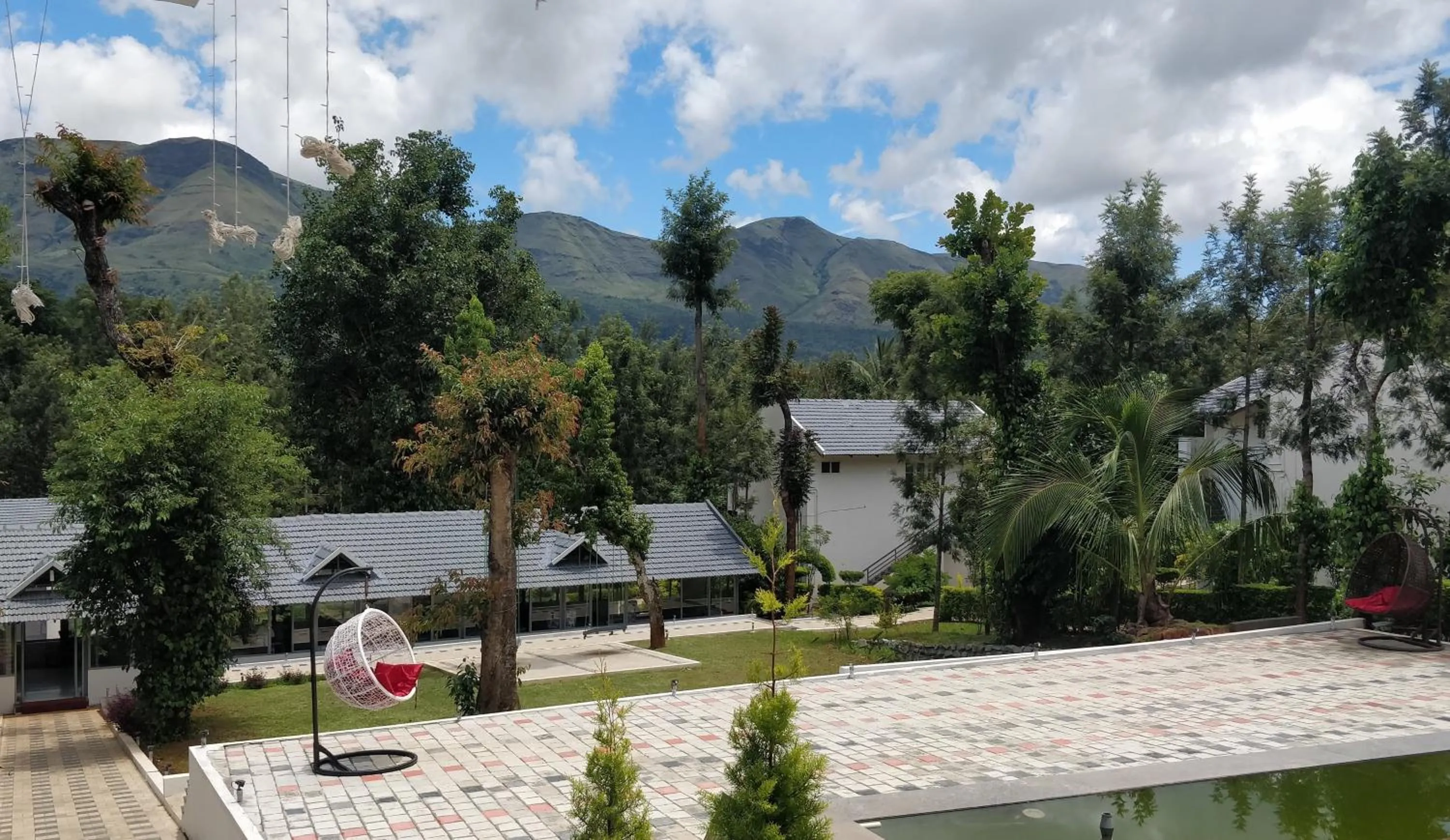 Mountain view in The Blossom Resort - Chikmagalur