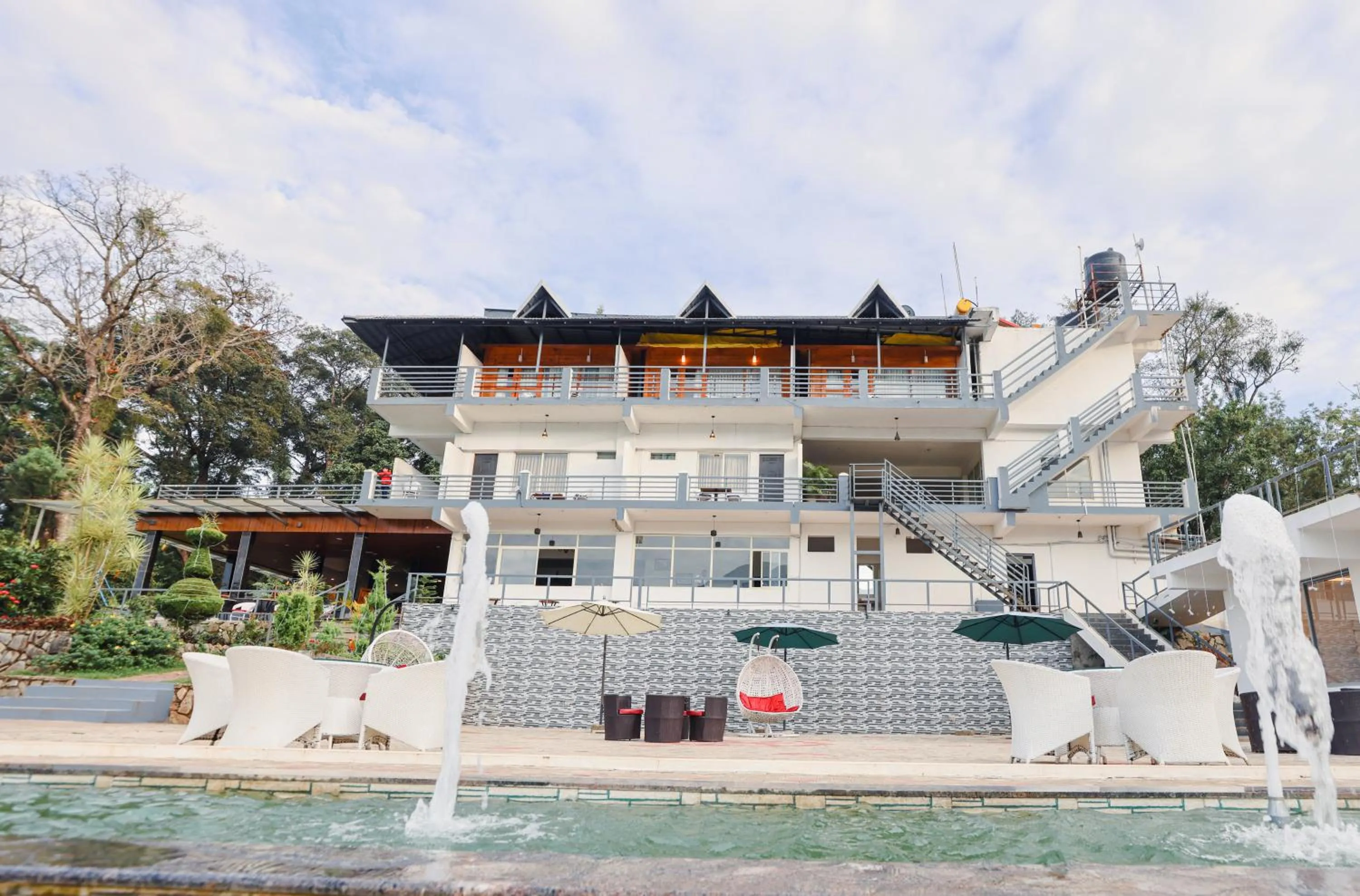 Facade/entrance in The Blossom Resort - Chikmagalur