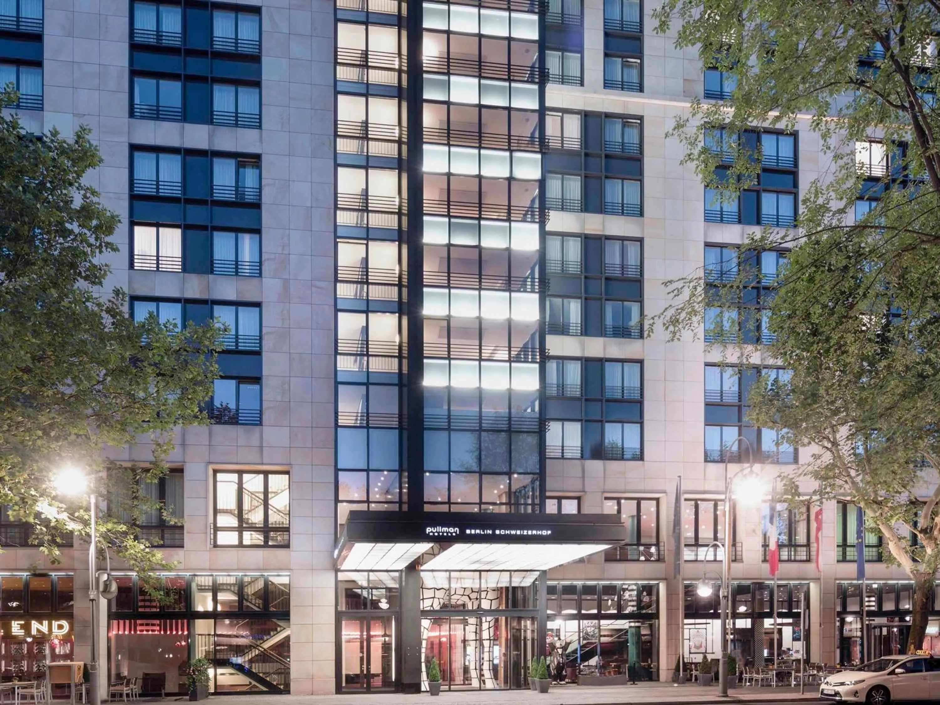 Property building in Pullman Berlin Schweizerhof