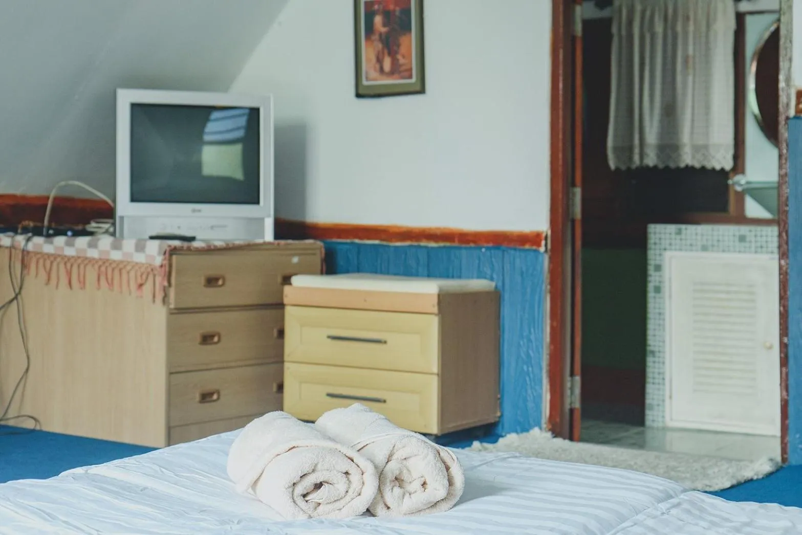 Bed in Baansuan Chomchun