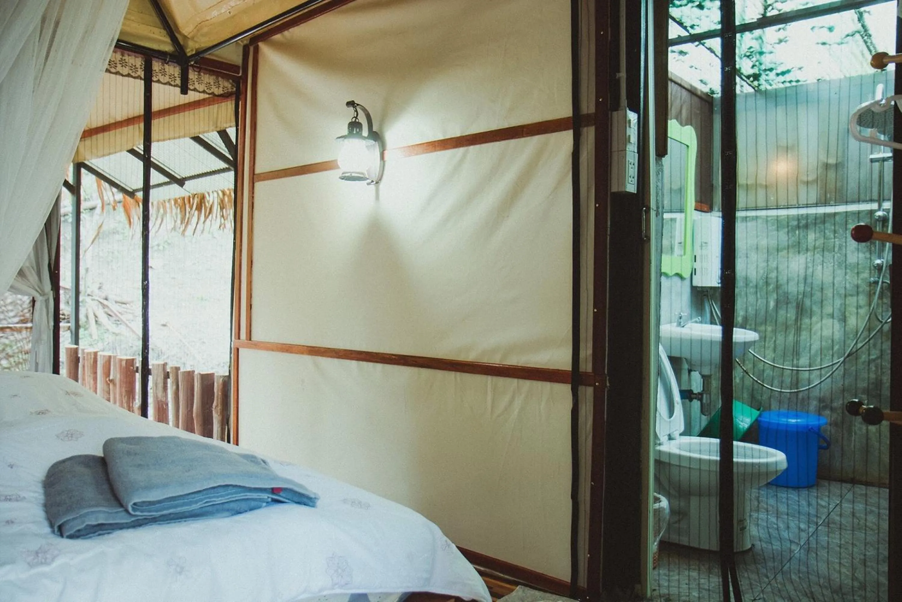 Bedroom, Bed in Baansuan Chomchun