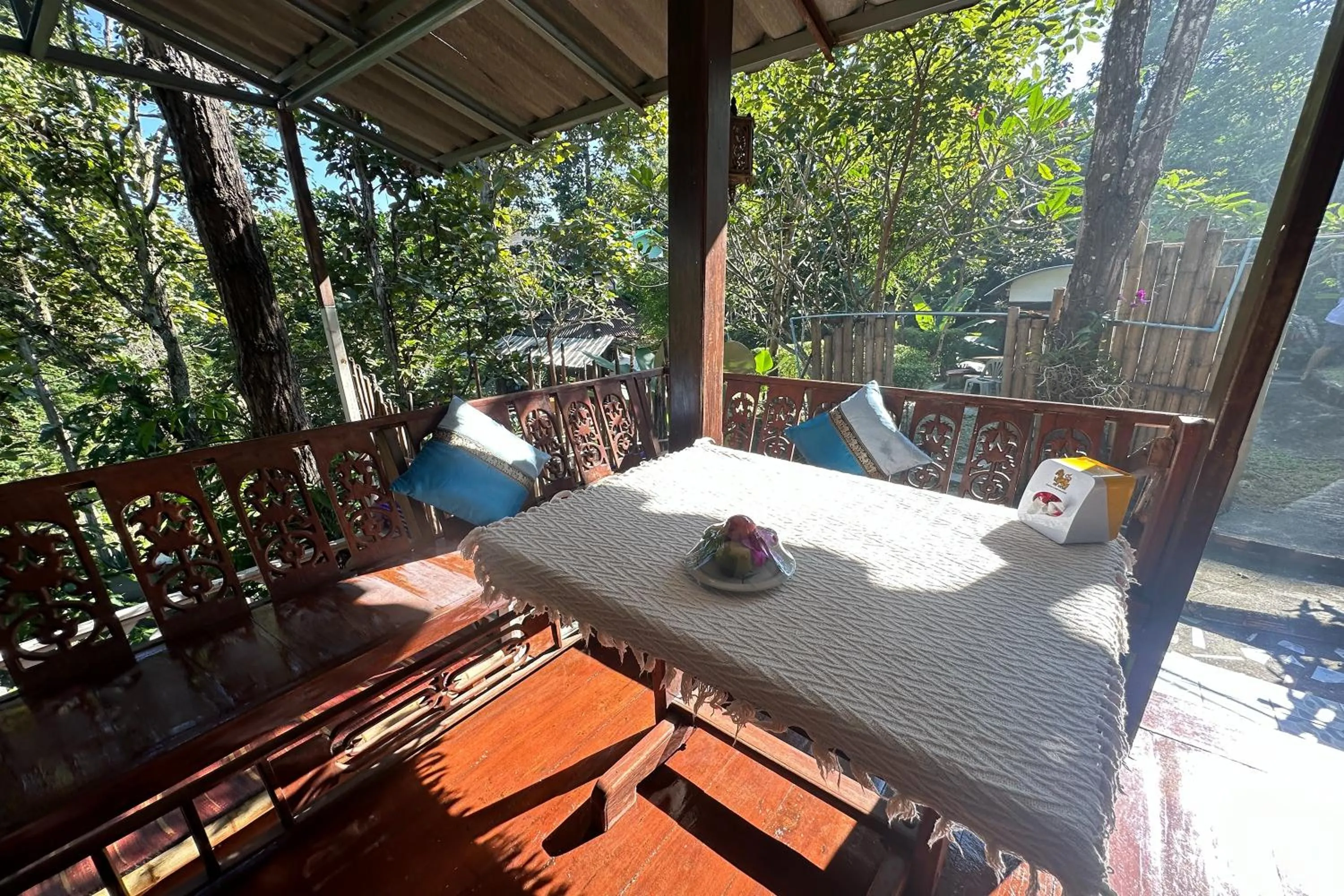 Patio in Baansuan Chomchun