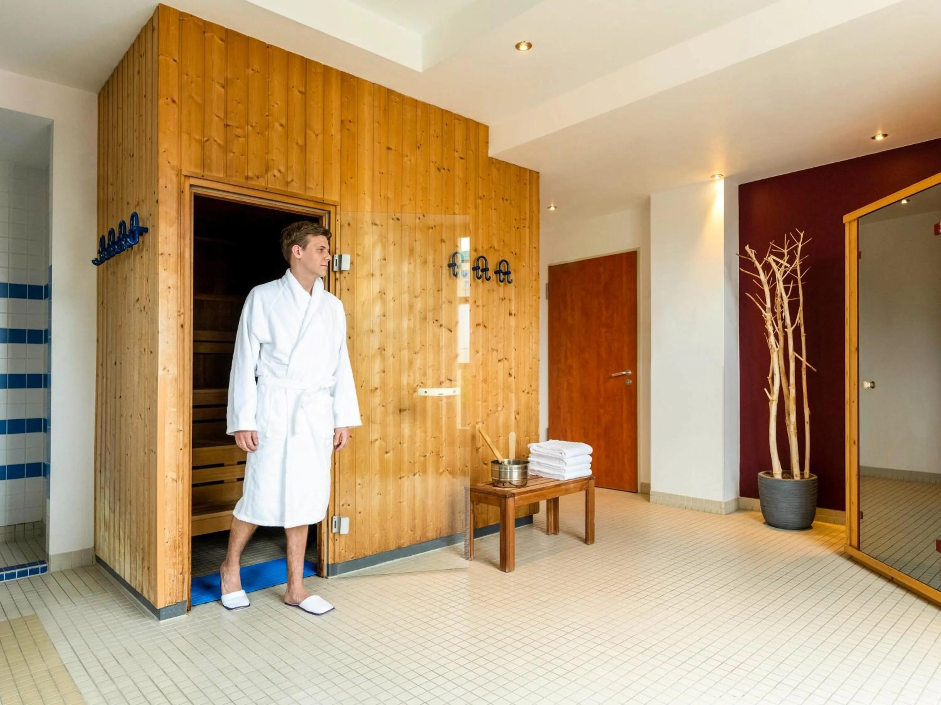 Sauna in Mercure Hotel & Residenz Berlin Checkpoint Charlie