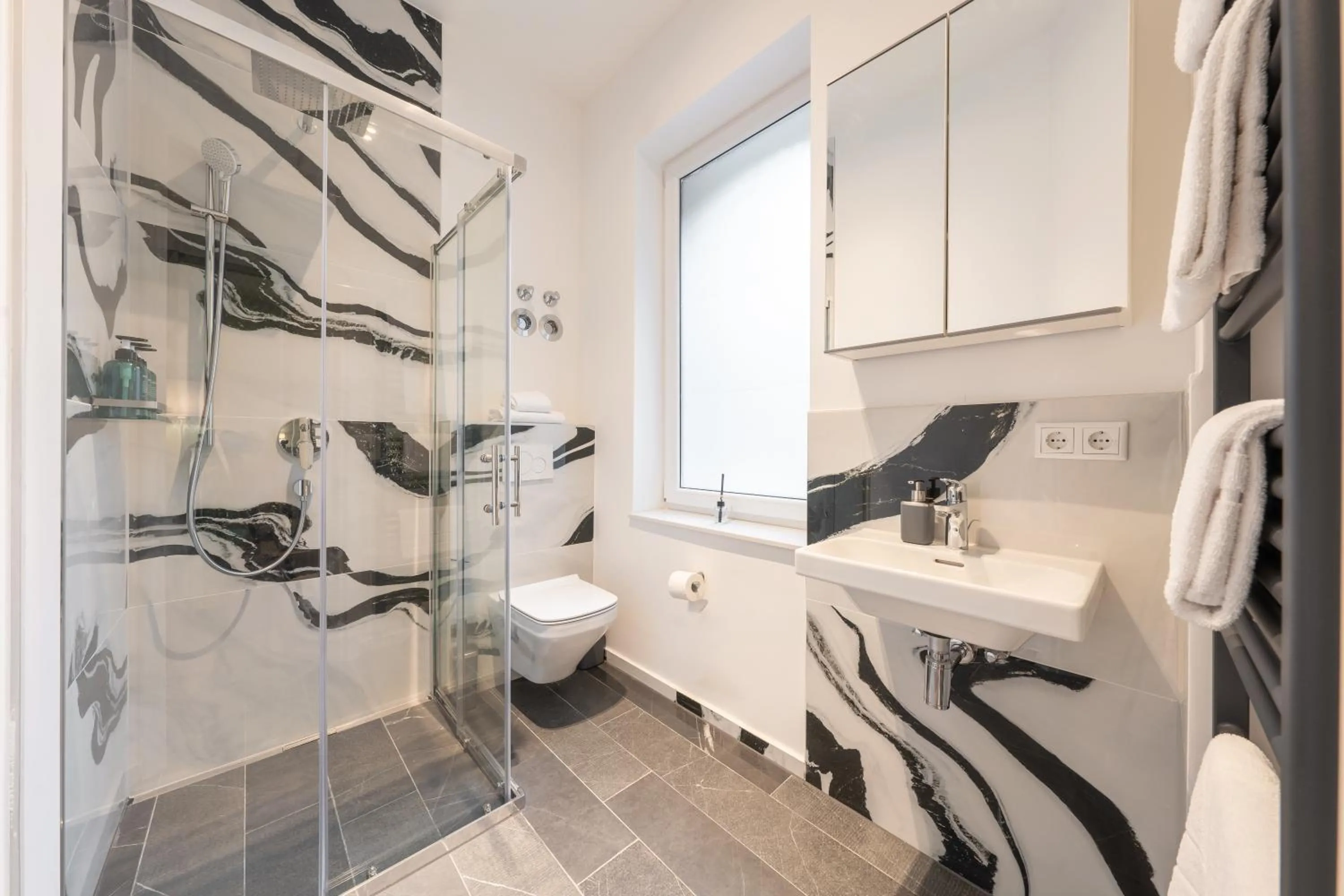 Bathroom in Nurban Apartments GoHo