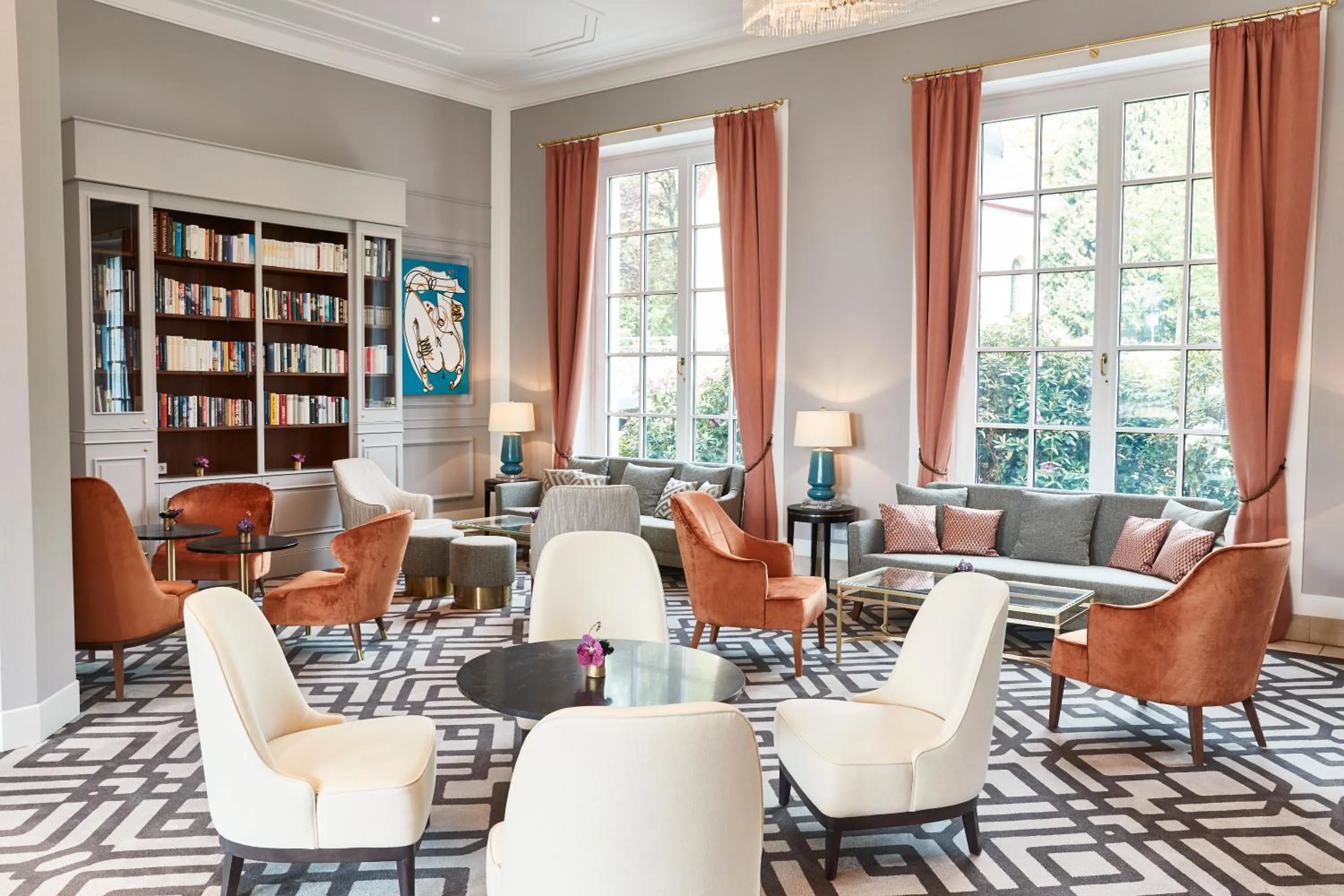 Library in Steigenberger ICON Grandhotel & Spa Petersberg