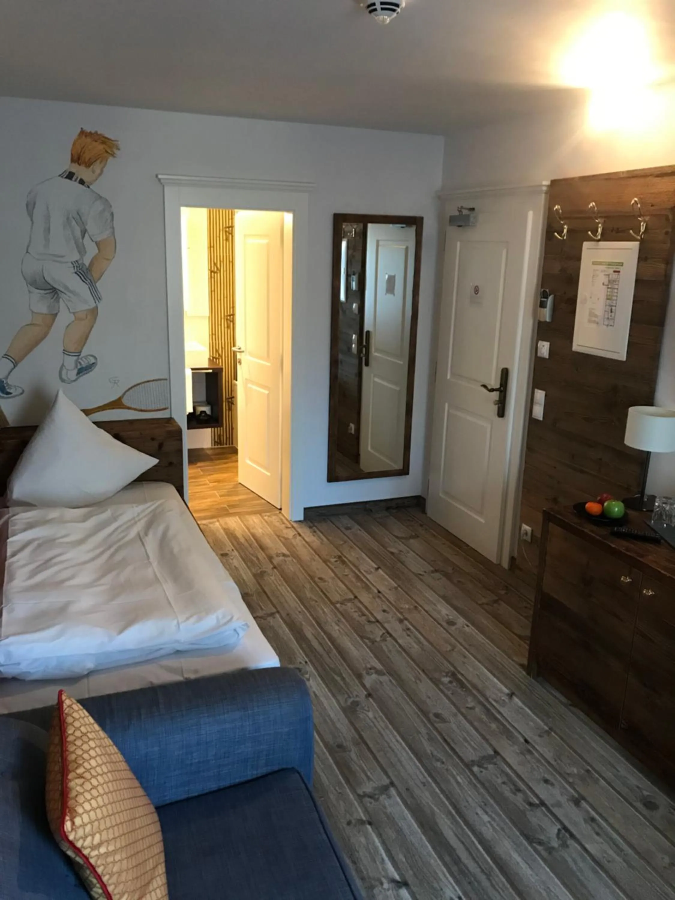 Bed in Forsthaus Wörnbrunn