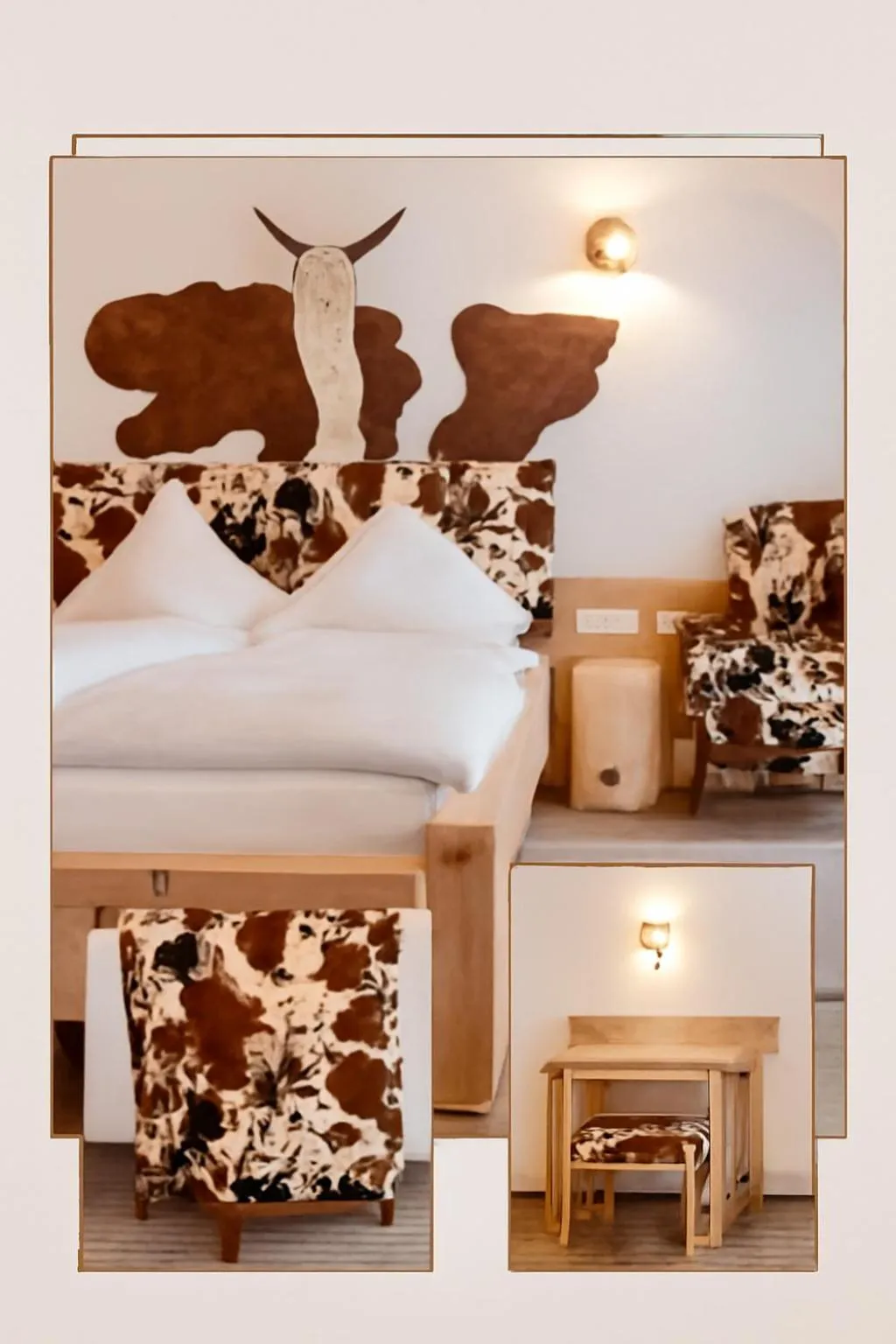 Bed in Forsthaus Wörnbrunn